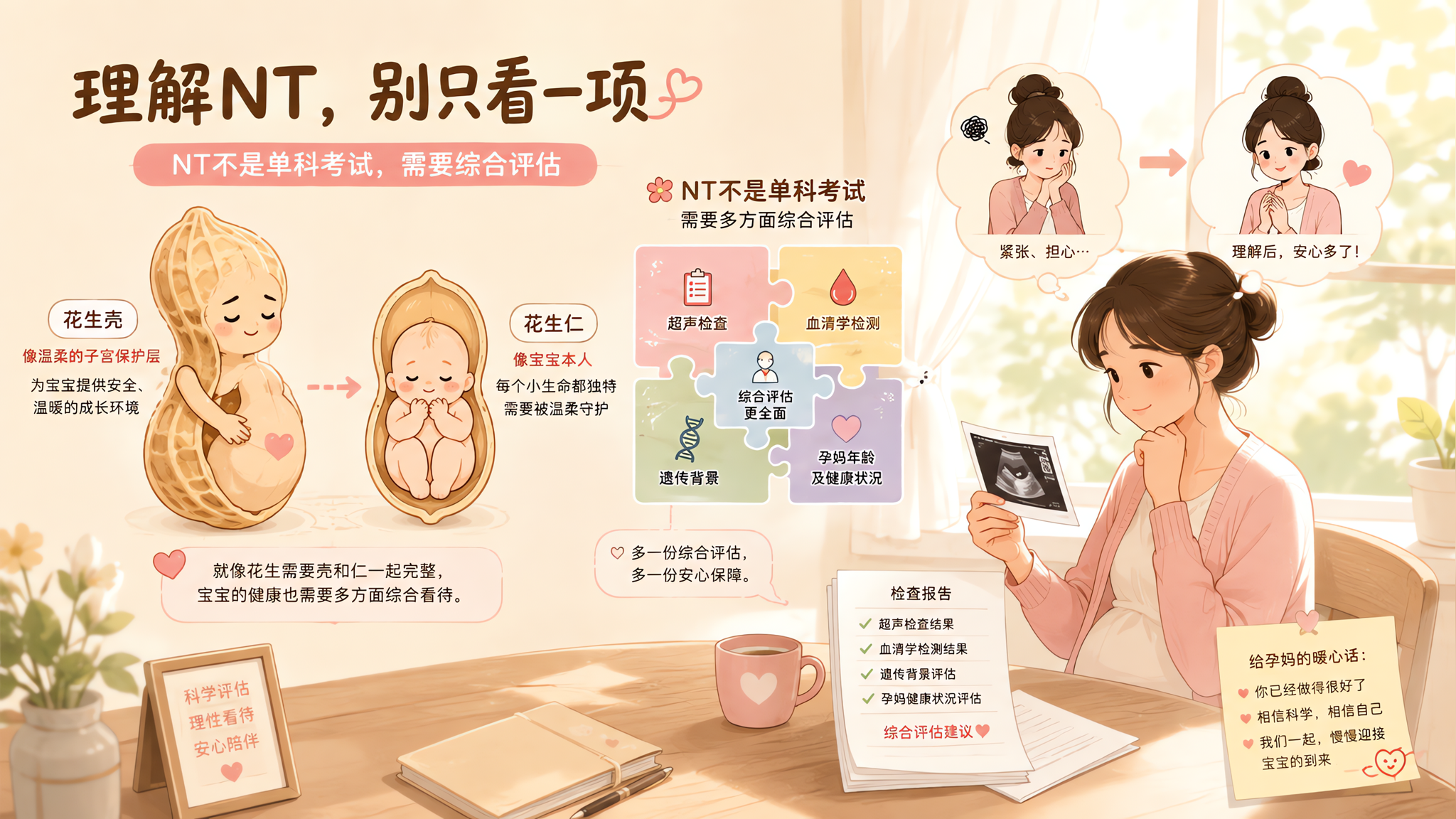 NT报告别单看一个数：它是早孕评估的拼图