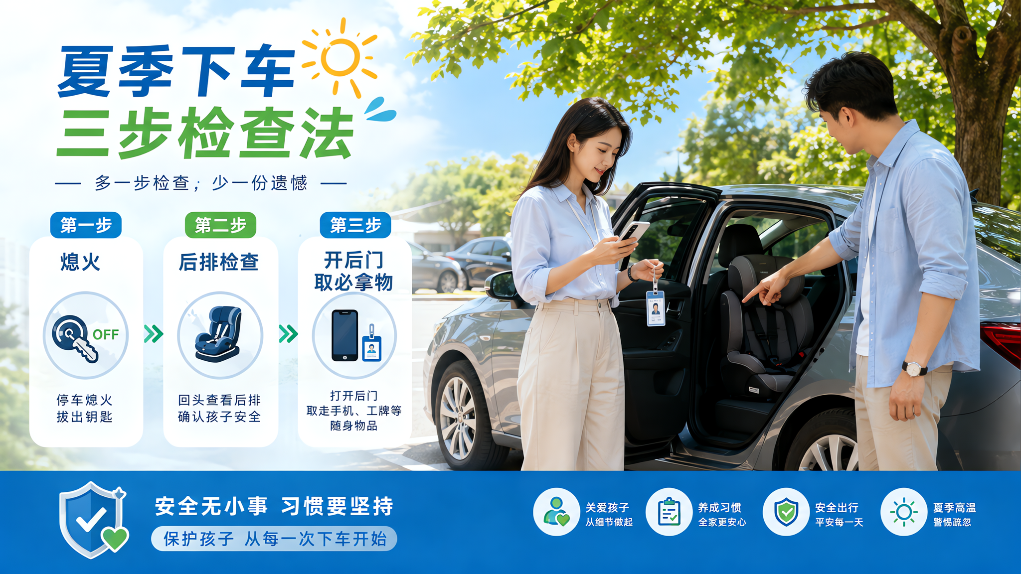 下车就做这3步：把“忘了看后排”变成不可能