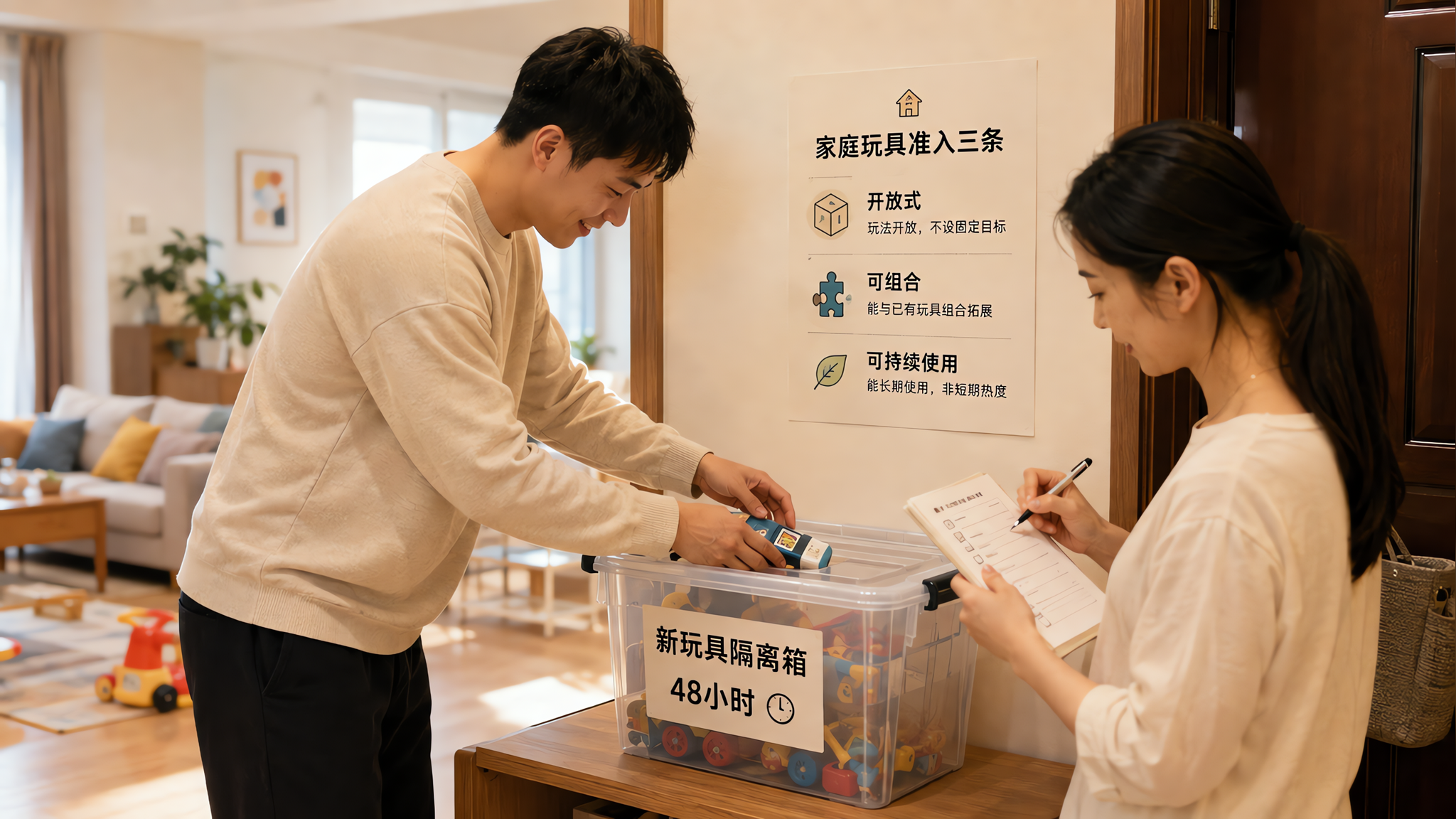 长辈送玩具别硬刚：一张家庭协议把家规守住
