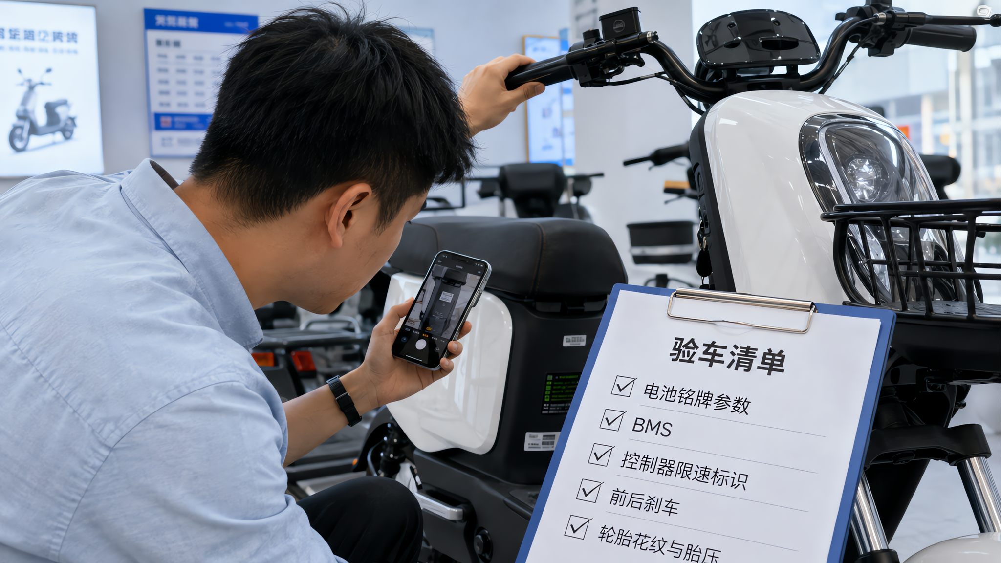 买电动自行车看这3处：电池BMS、限速、刹车别被偷配