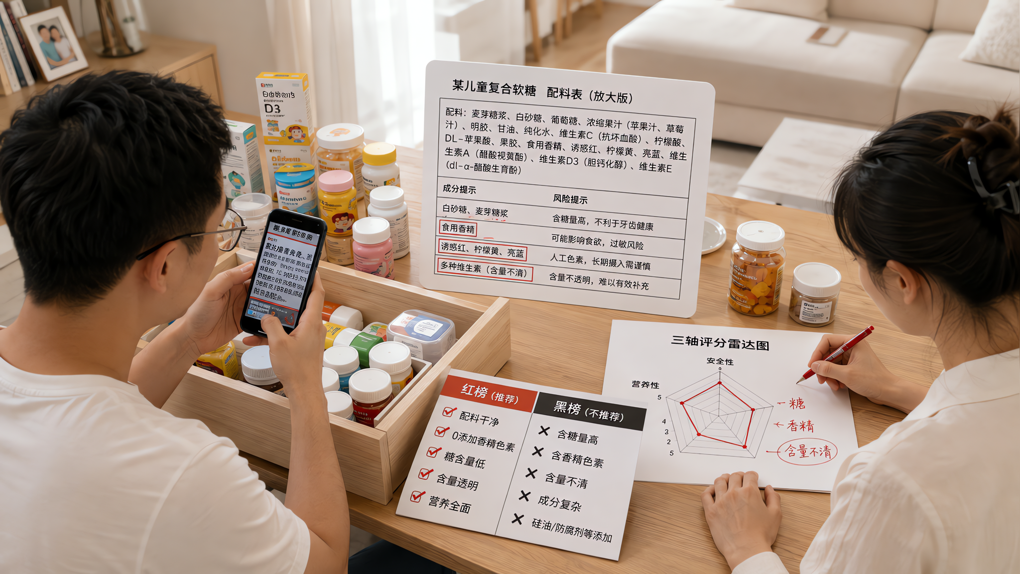 暑假营养品别乱囤：用三轴打分，一眼筛掉补脑长高护眼坑