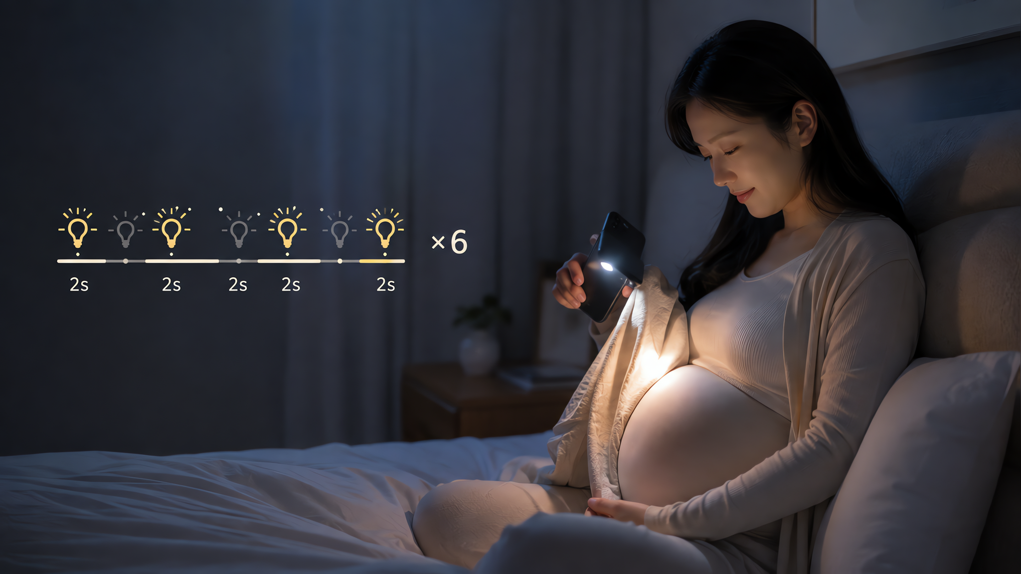 孕晚期光照互动怎么做才不刺激？30秒最小方案+4条红线