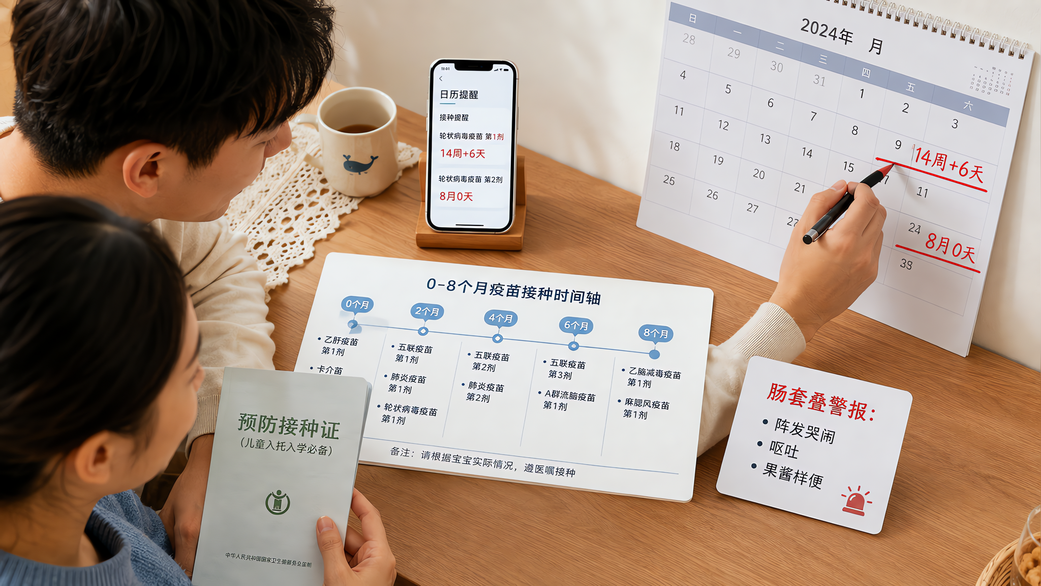 轮状疫苗两条红线：14周+6天与8月0天
