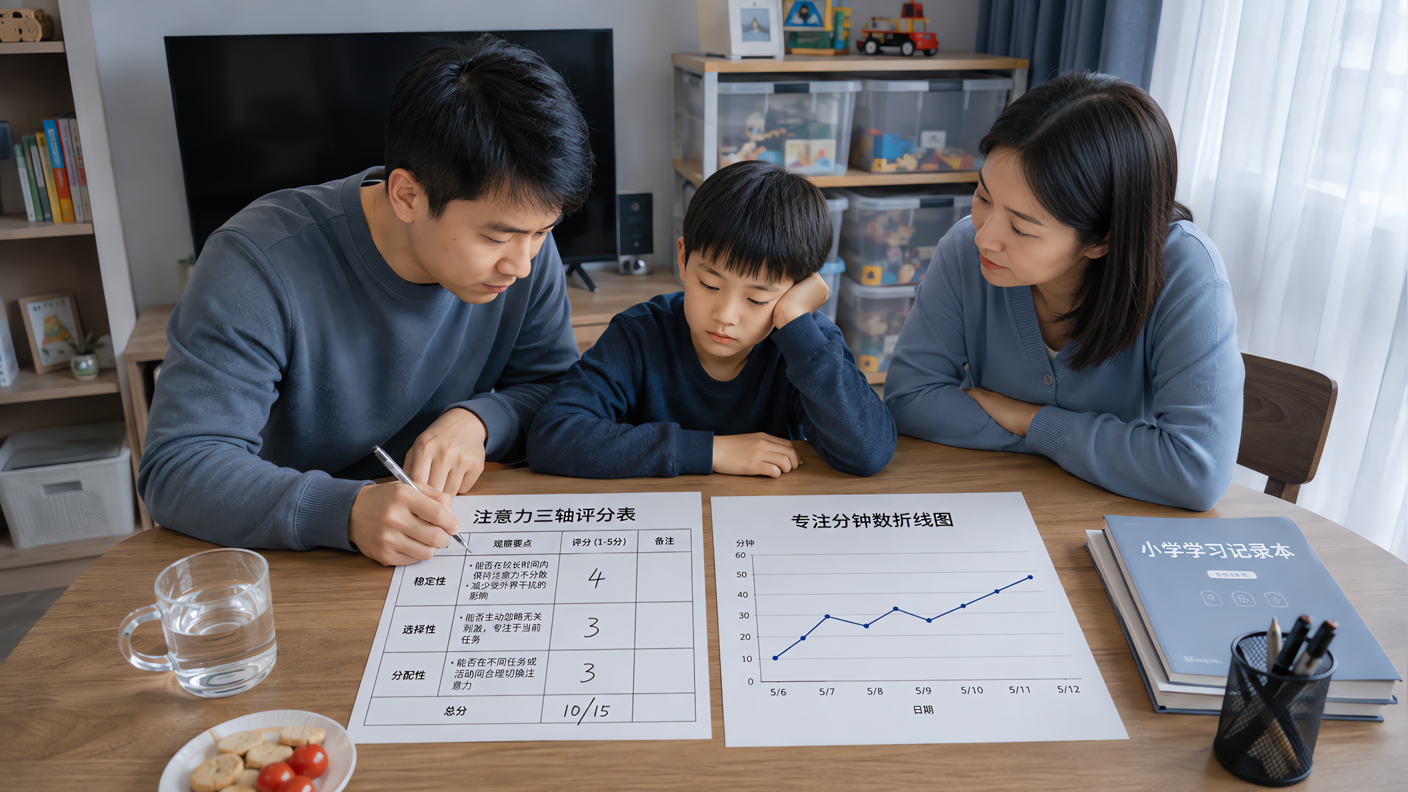 孩子坐不住别急着骂：用三轴打分找原因