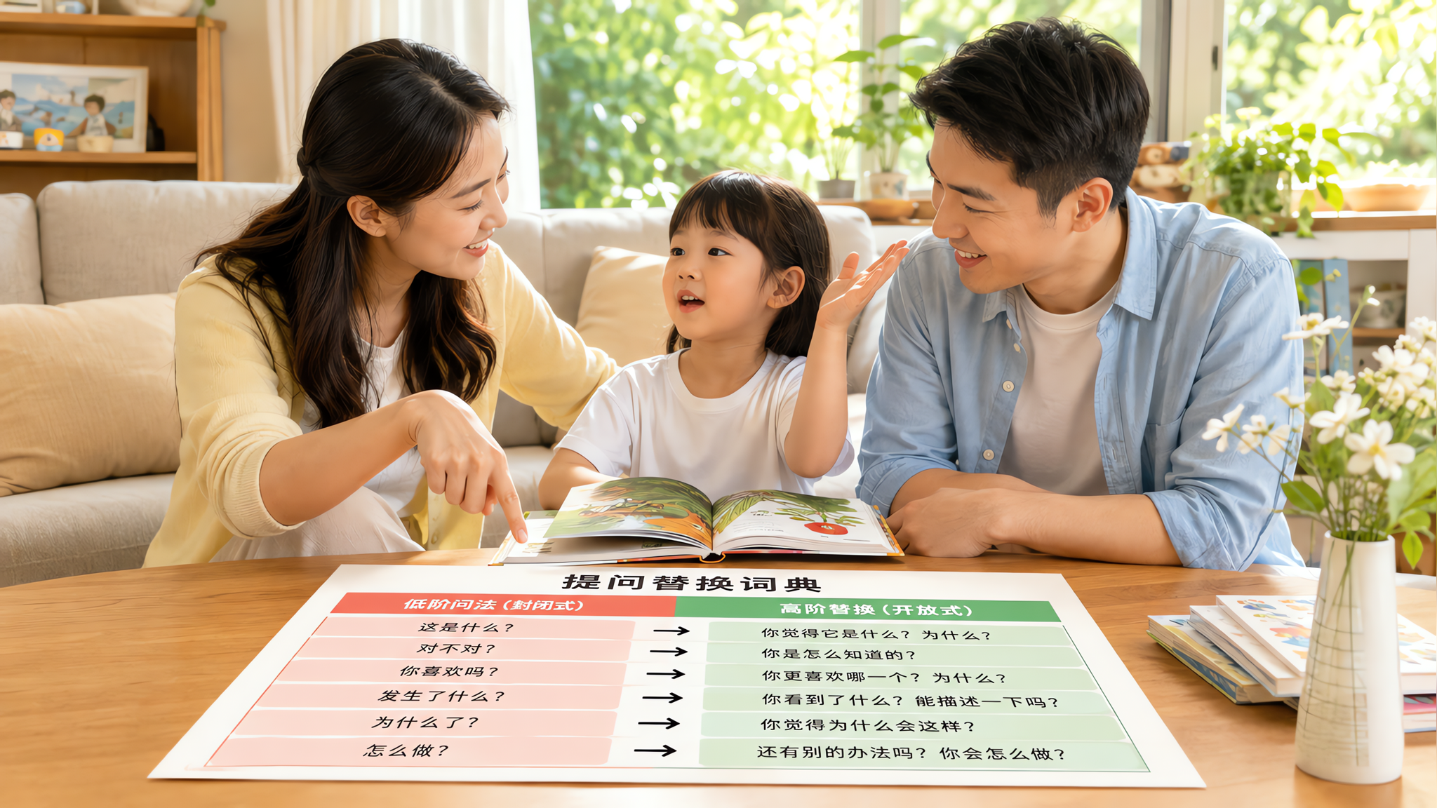 共读别再问“这是什么”：3类高阶提问让孩子越说越有逻辑