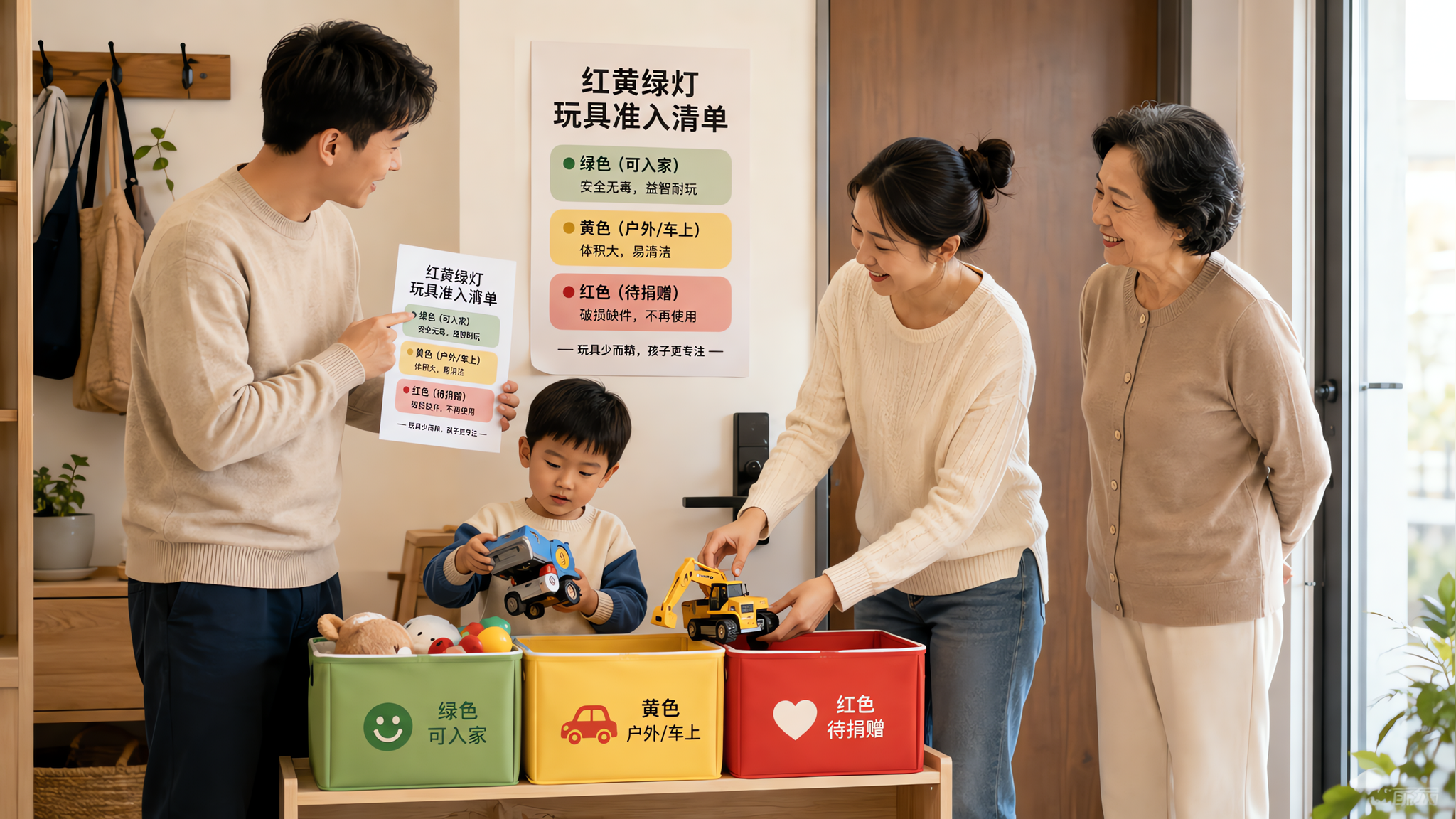 长辈乱买玩具别硬刚：四问准入制+礼貌拒绝话术