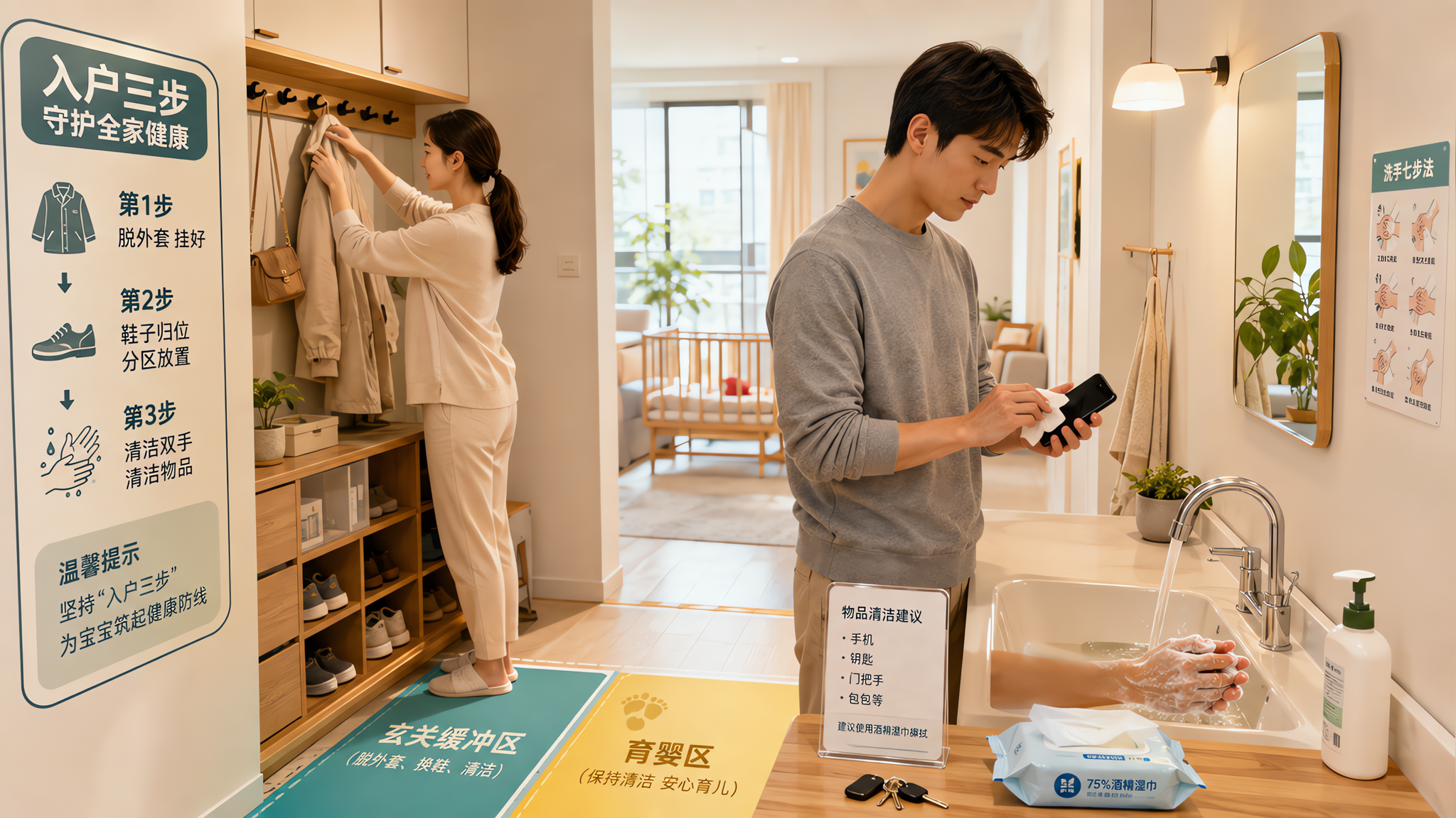 早产儿出院后最怕的不是冷，是亲友来摸娃：居家防感染SOP