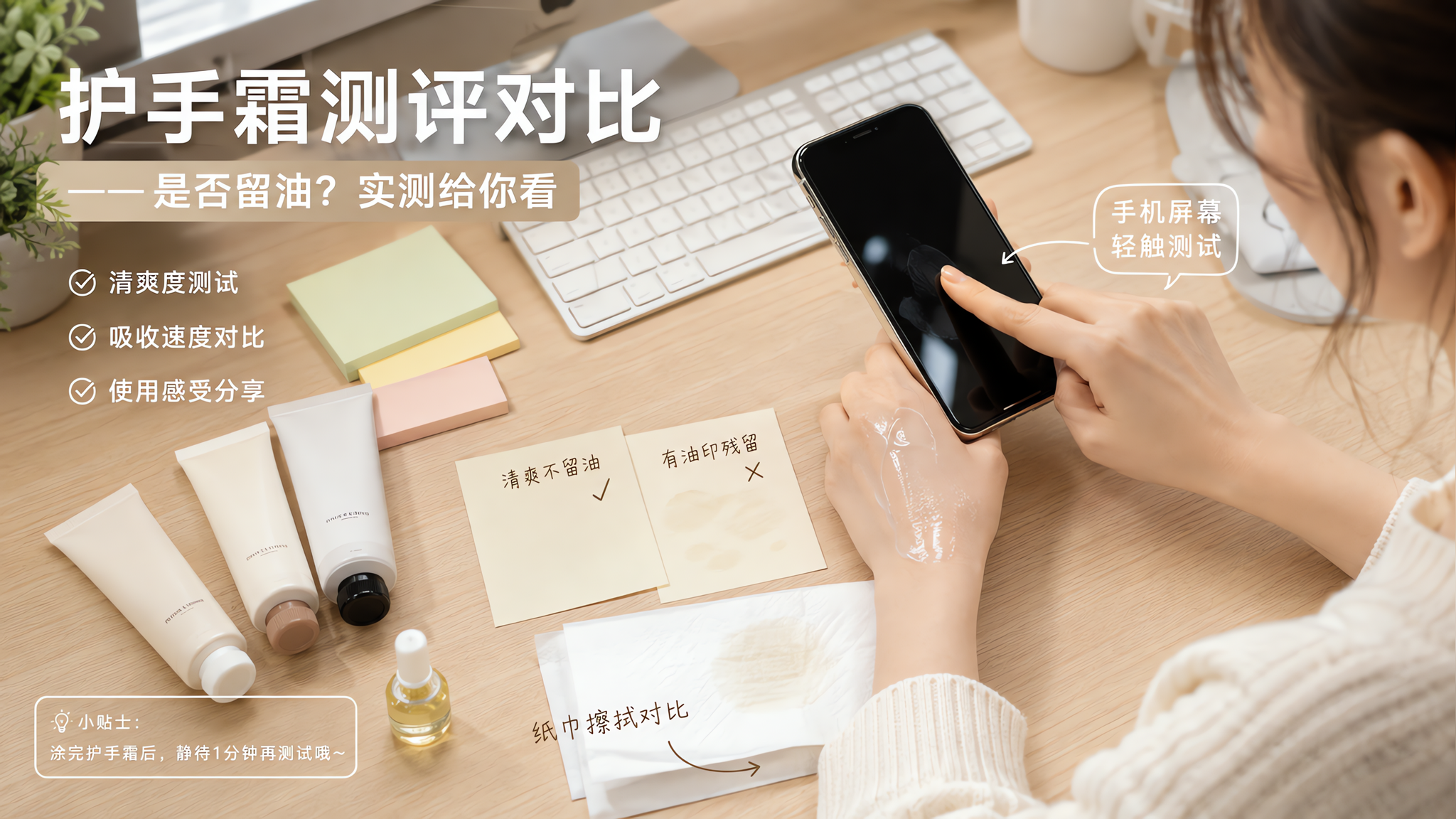 空调房洗手党救命：护手霜别只看滋润，关键是“不黏还修护”