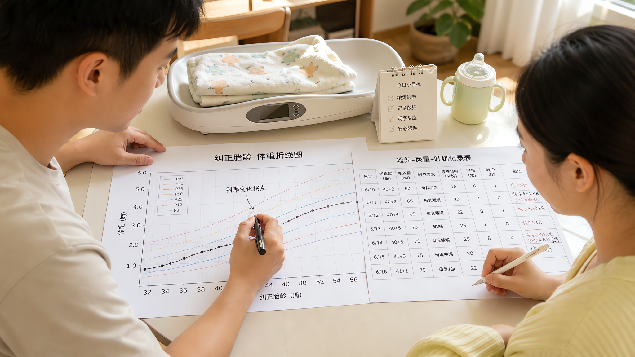 早产儿体重卡P3别急：盯斜率和拐点才关键