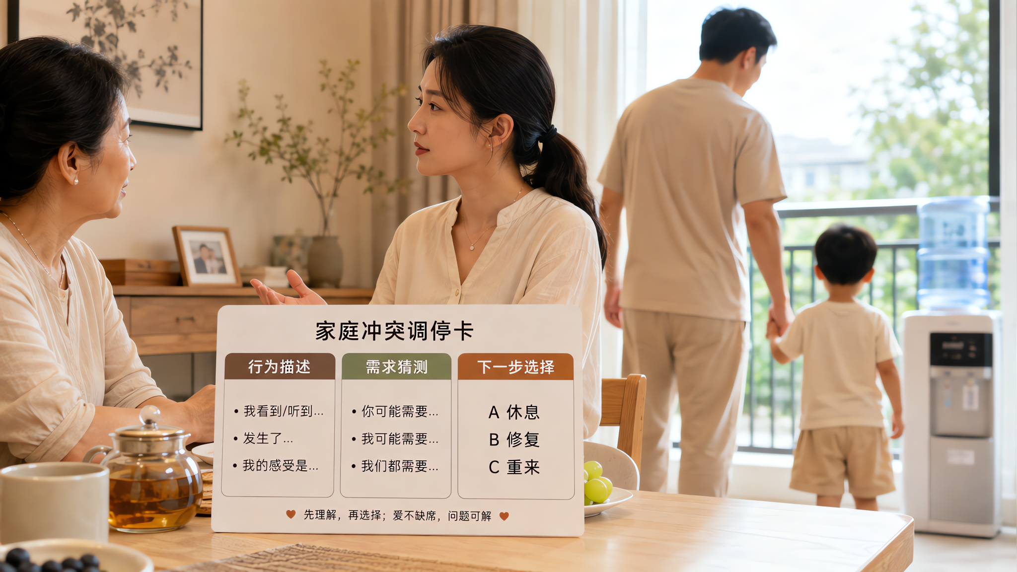 长辈说孩子“没教养”时，用这三句话稳住全场