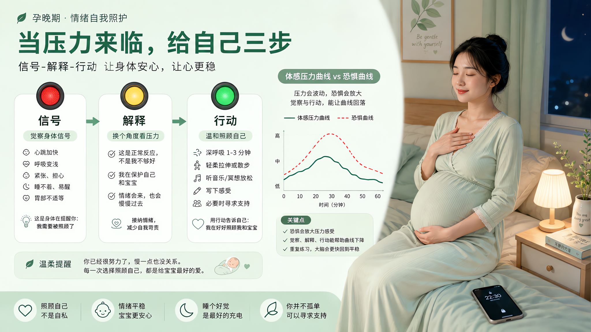 三伏天心慌别急着当“要发动”：用三步把恐惧降下来