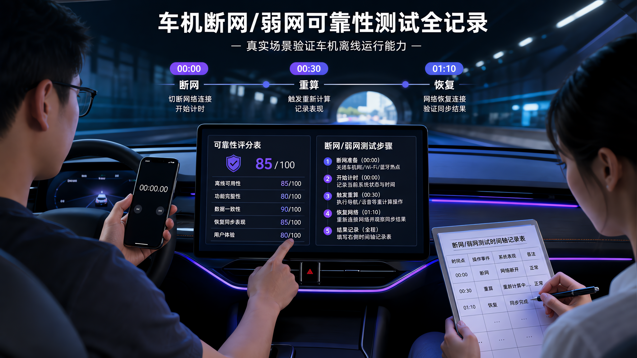 车机别只看算力：3步测出导航语音断网能不能扛