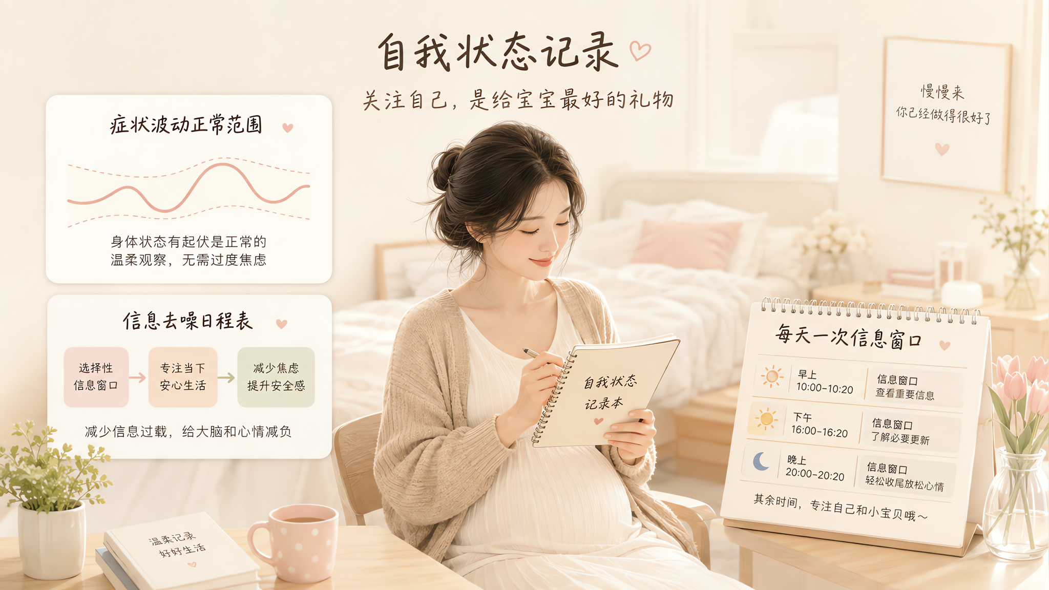 孕早期症状忽强忽弱别慌：一套安心观察框架
