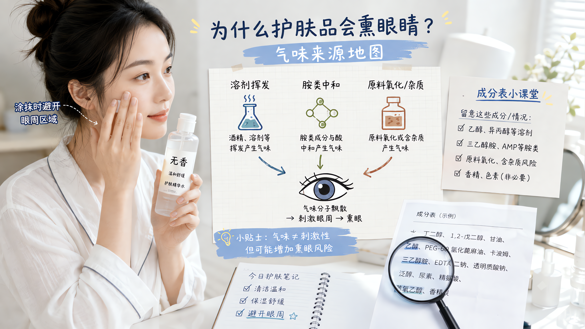 无香也会熏眼？多半不是香精，是这3类气味源