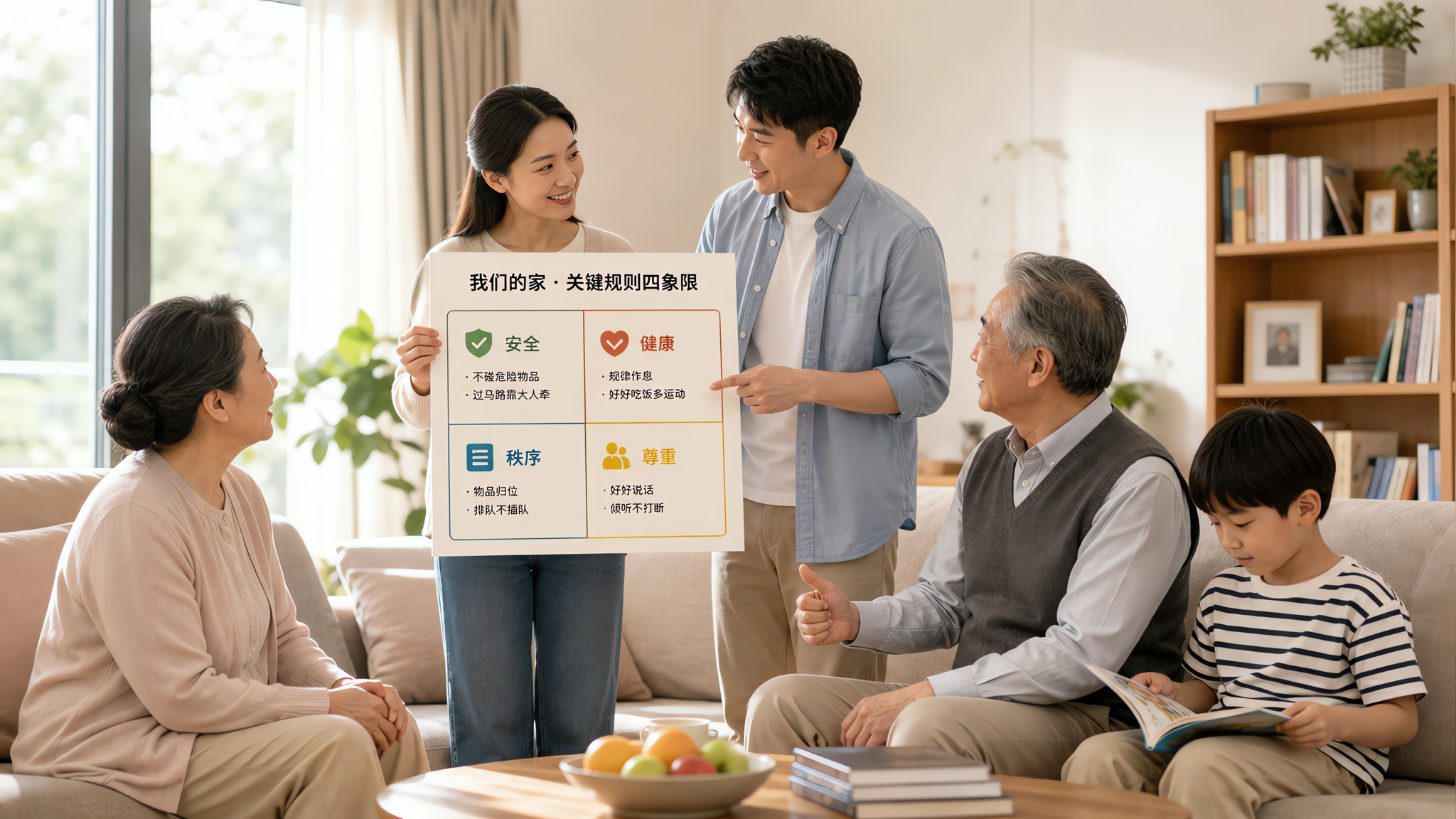 长辈当面拆台怎么办？这套“隔离术+边界句式”让规则立住