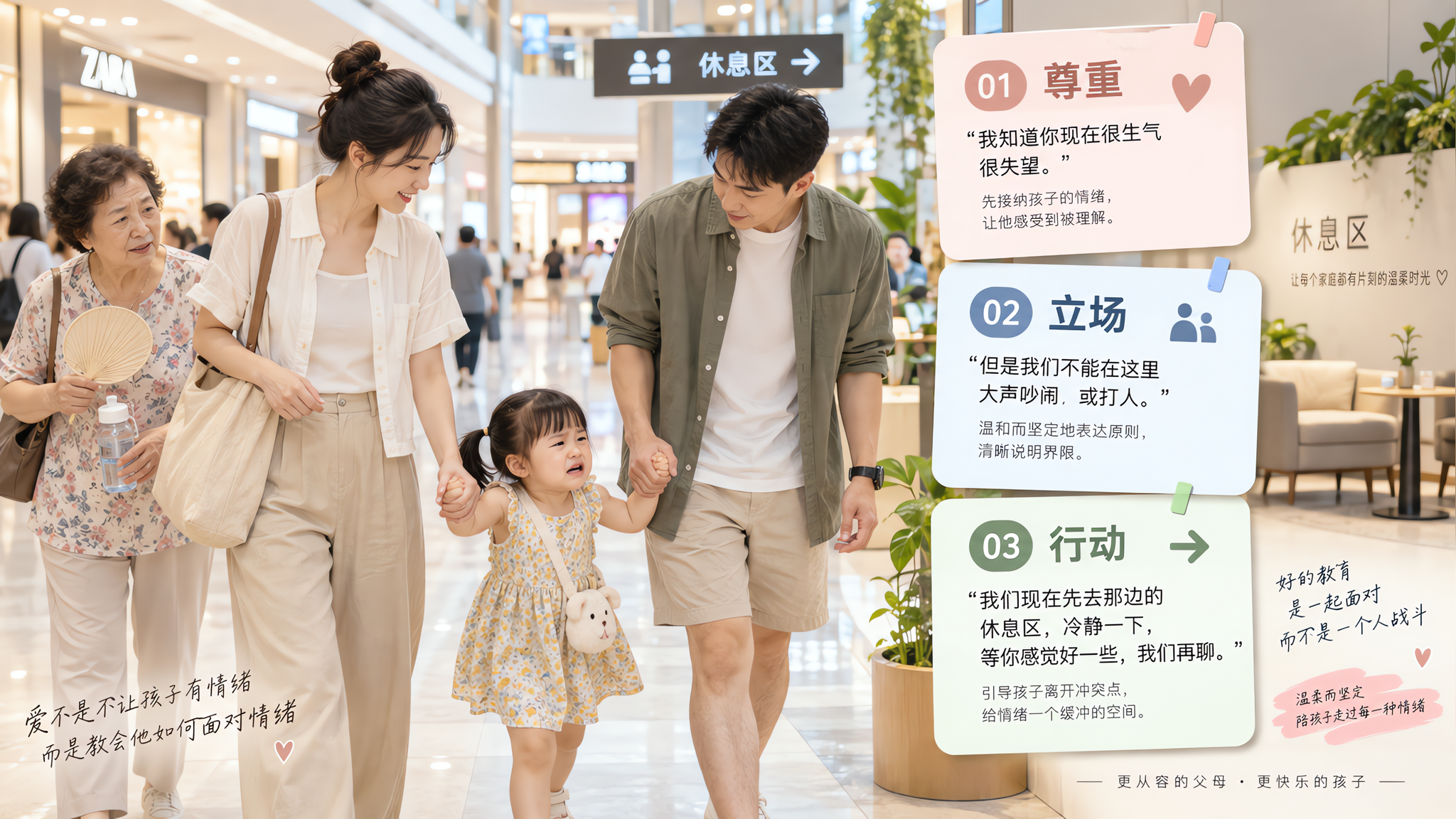 长辈一句“天热别管”就推翻你？三句话稳住管教主权