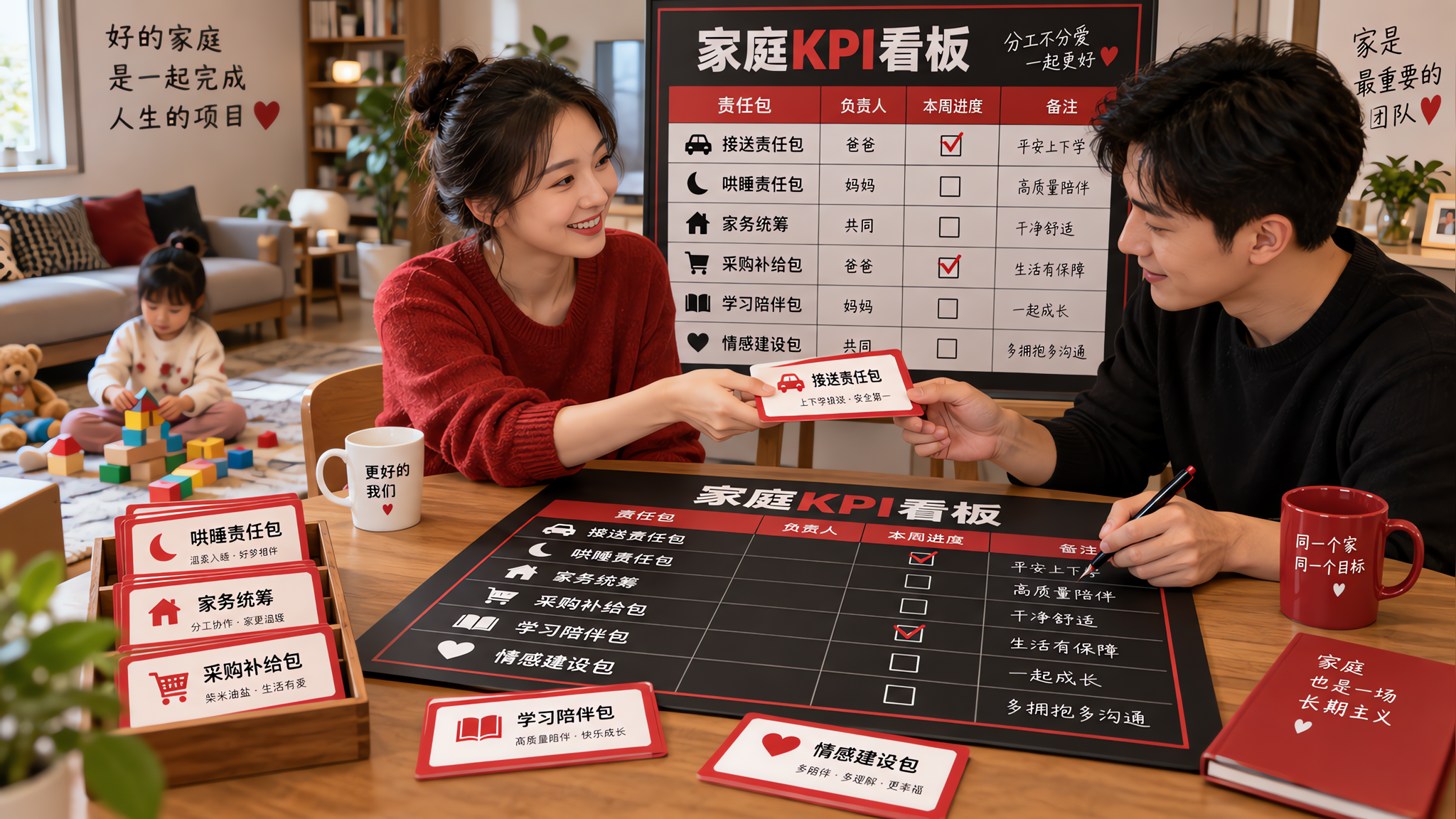 把“你说我做”改成“你负责”：家务育儿责任包SOP