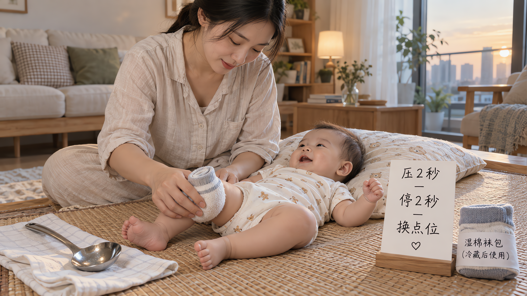 天热宝宝更烦？3分钟冷触开关比凉感玩具更管用