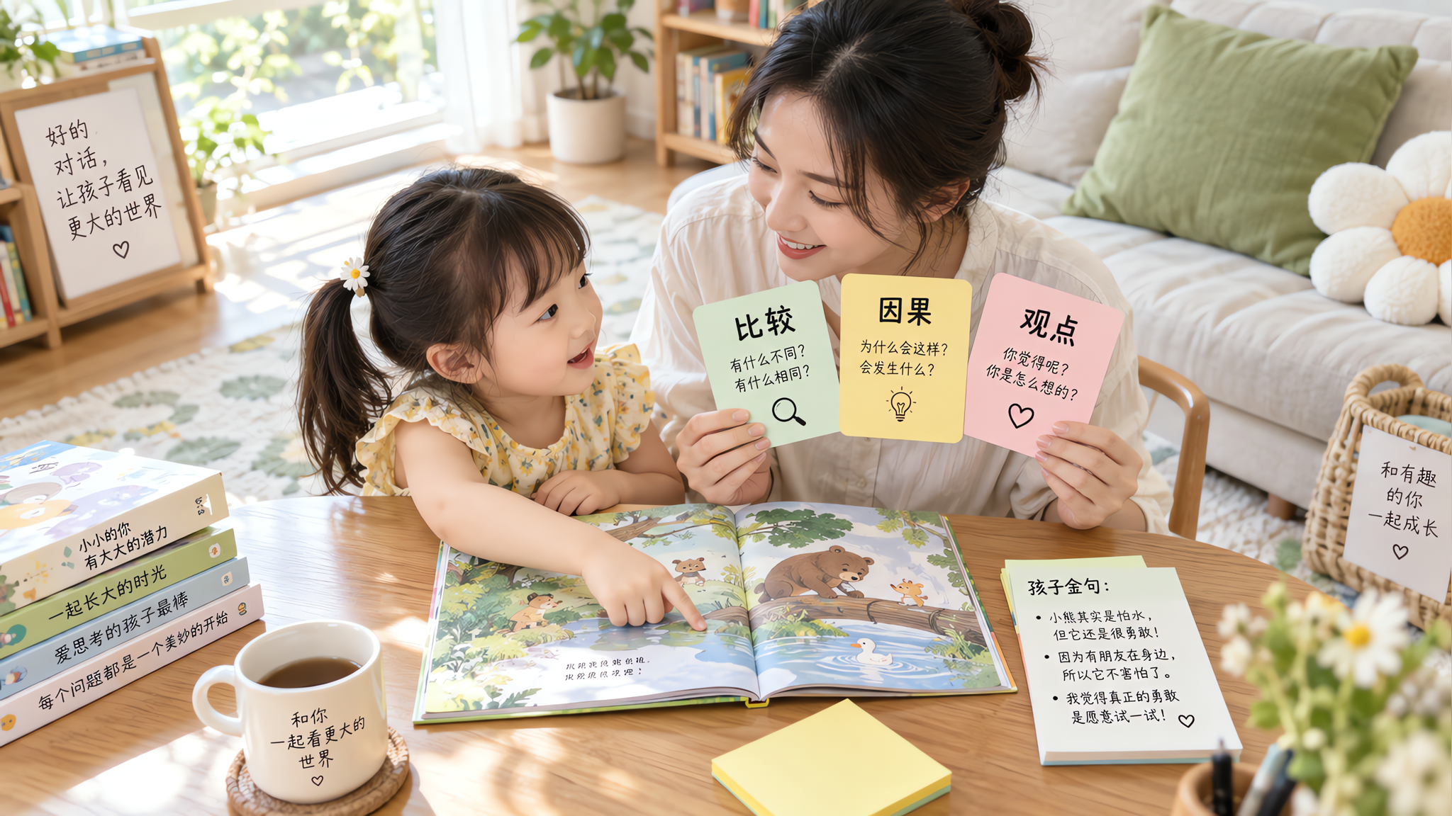 共读别再只问“这是什么”：3个问题让孩子越说越有逻辑