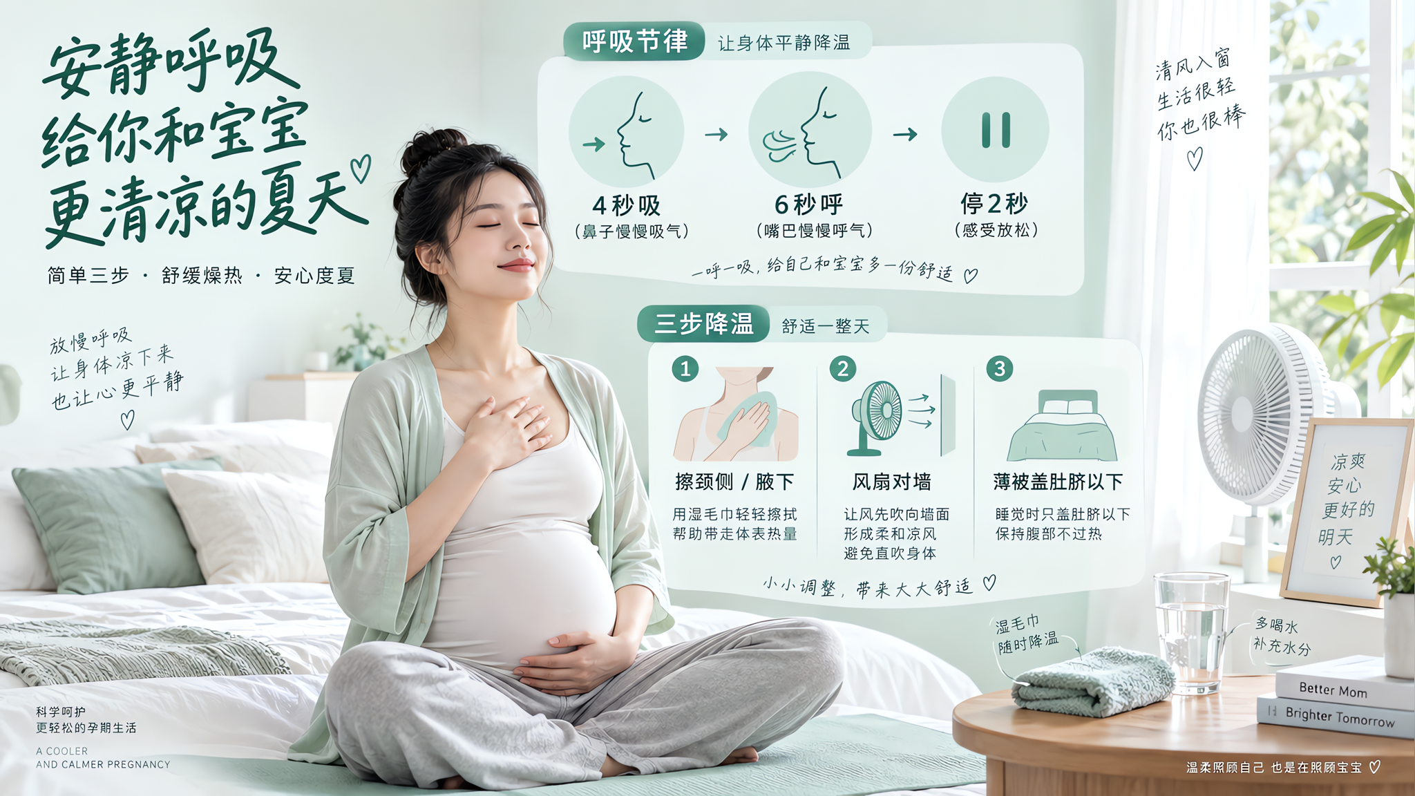 孕早期闷热发热心慌？先做这3步再判断要不要就医