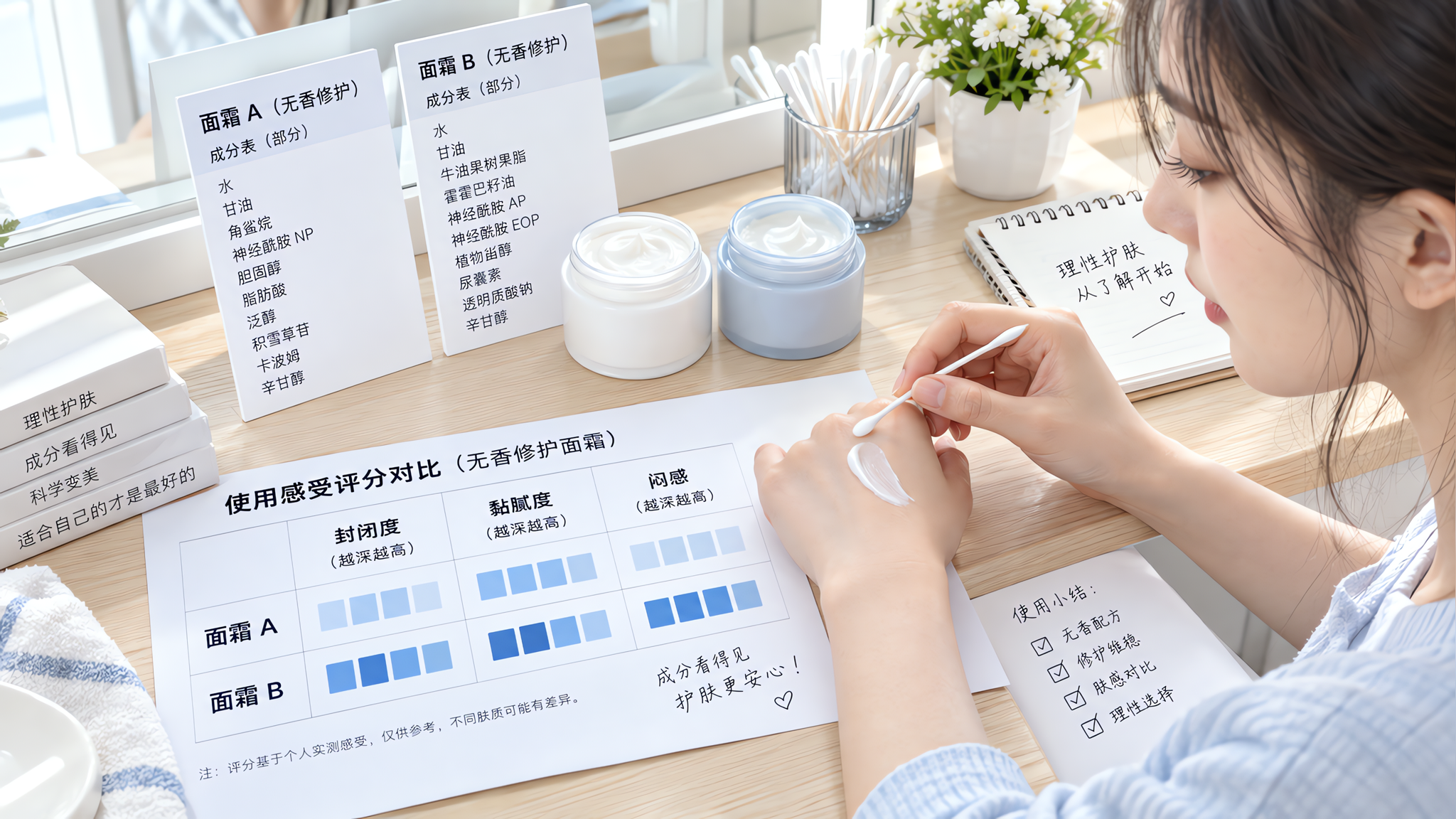 夏天修护霜别看“无香”两字：闷闭口多半输在封闭体系