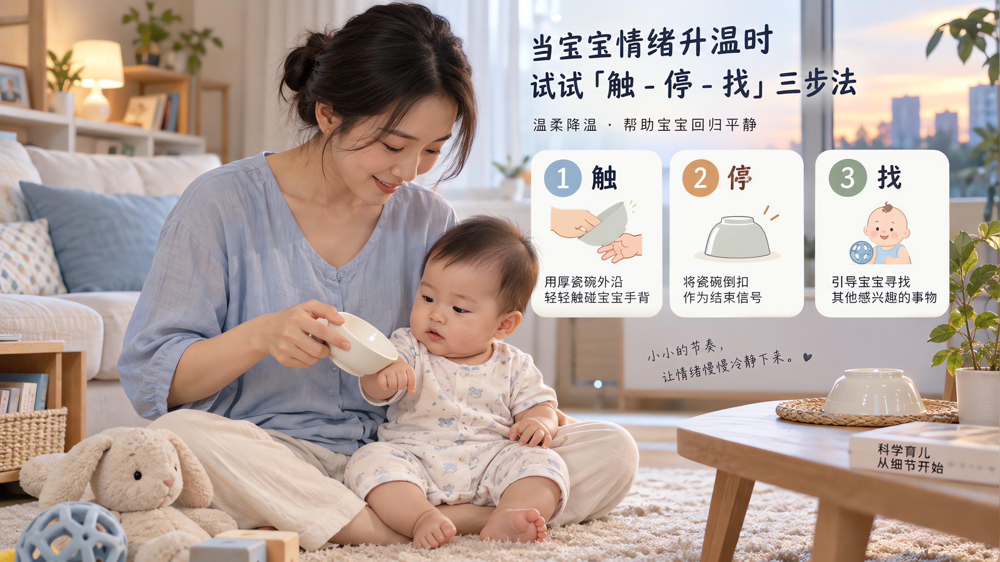 别急着买凉感垫：瓷碗冷沿做1分钟触觉降温