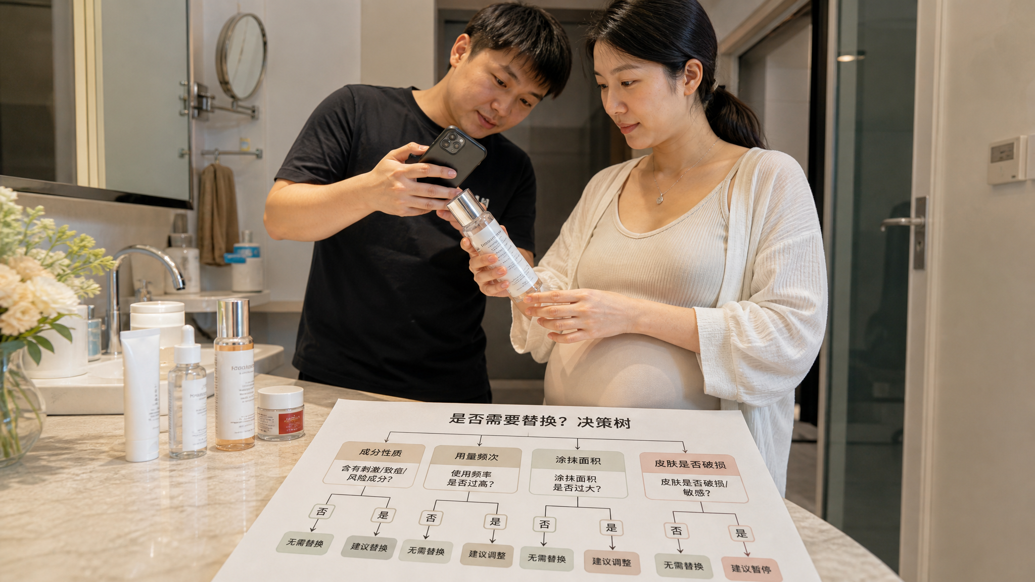 刚怀孕护肤别急着全换：4步判断成分和用法雷区