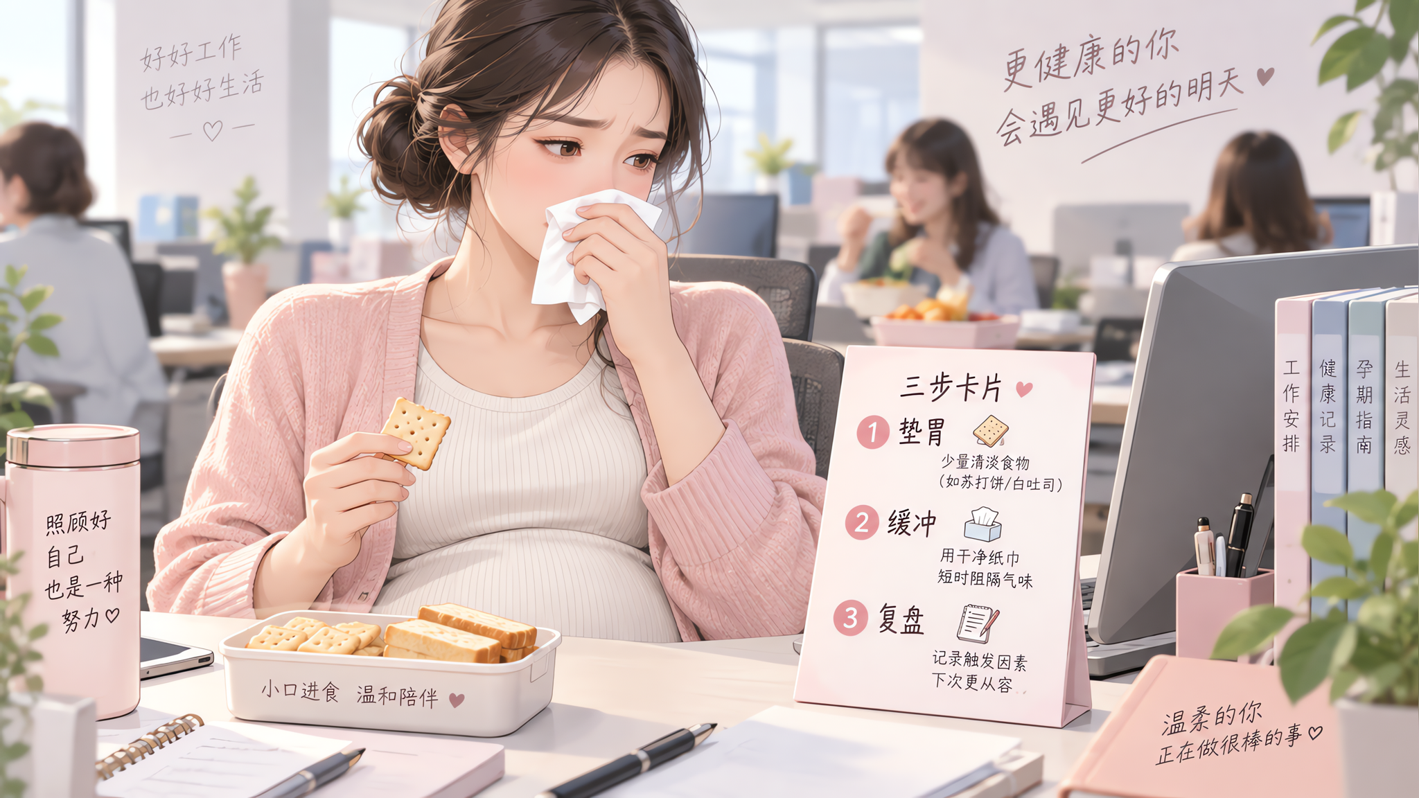 闷热天早孕更反胃？保密期3步自救法