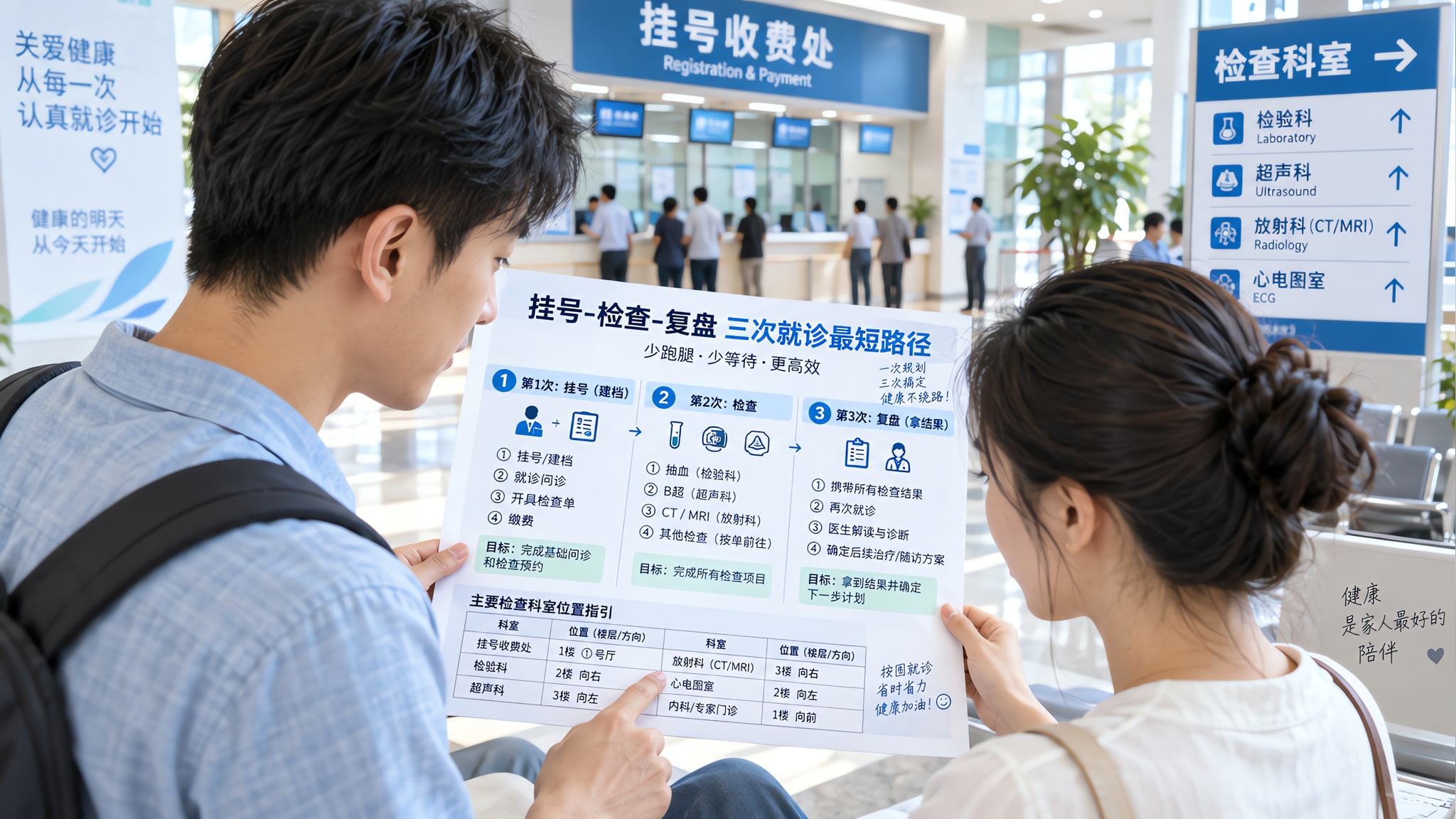 不孕检查别被套餐带跑：三次就诊最短路径
