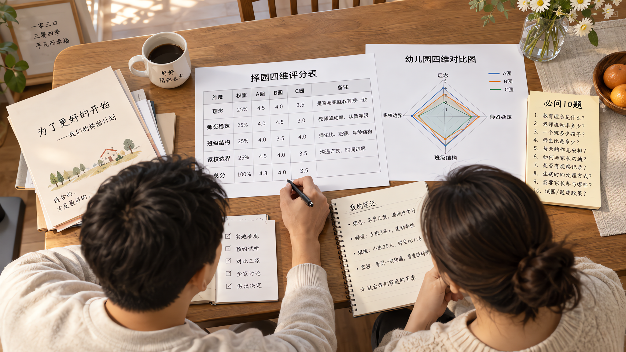 择园别看装修了：四维打分表把焦虑变清晰