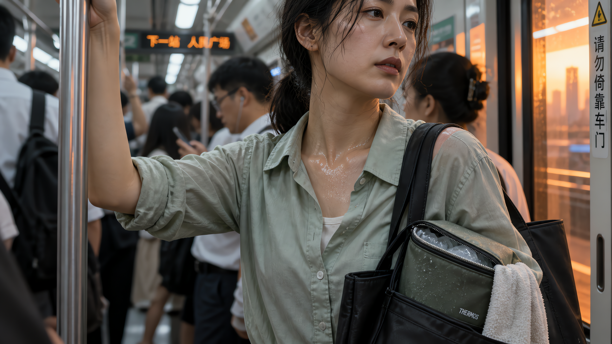 盛夏复工背奶通勤：别硬扛，3件套把狼狈隔在门外