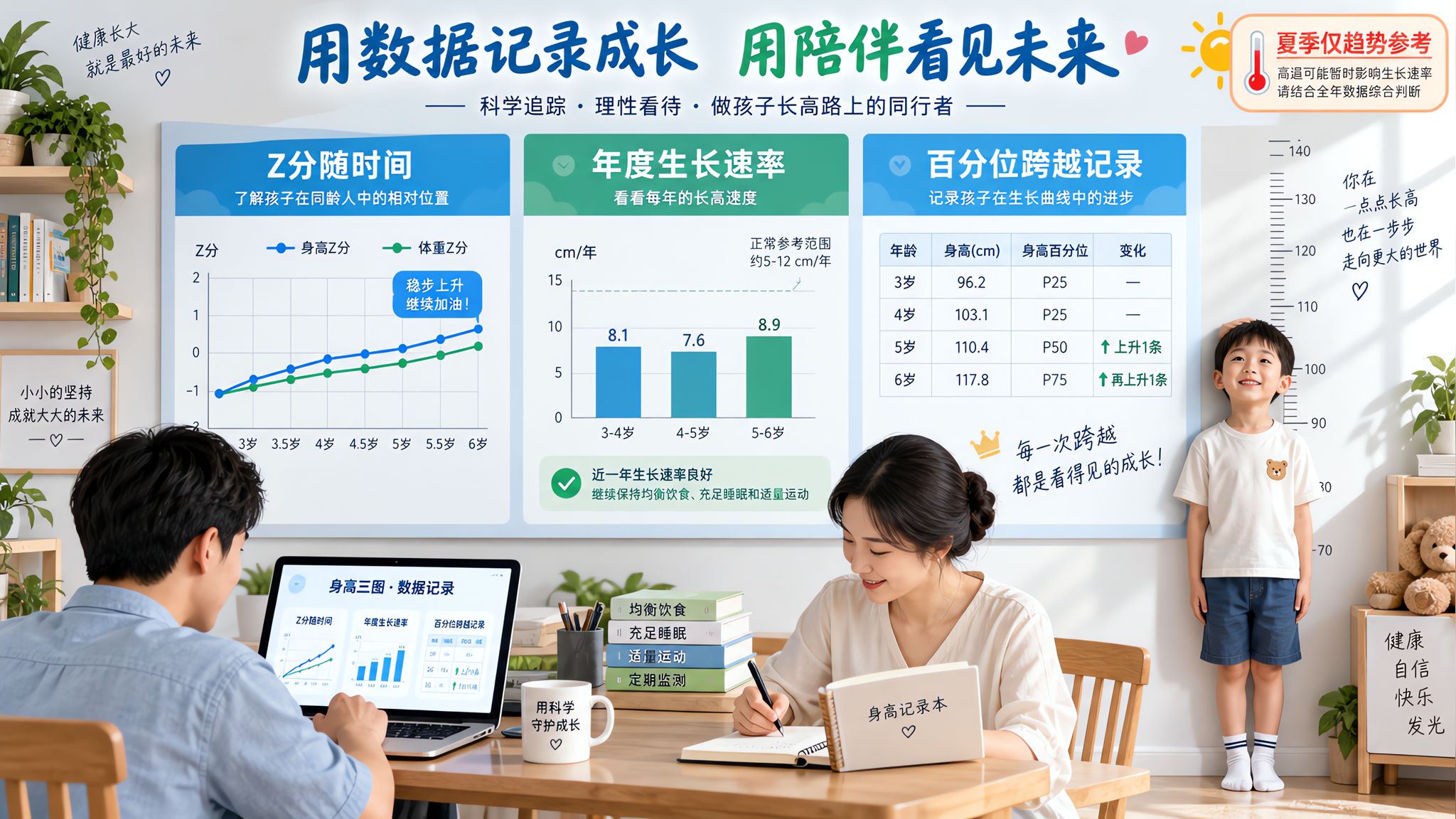 夏天身高忽高忽低？用三件套判断，别被一次测量吓到