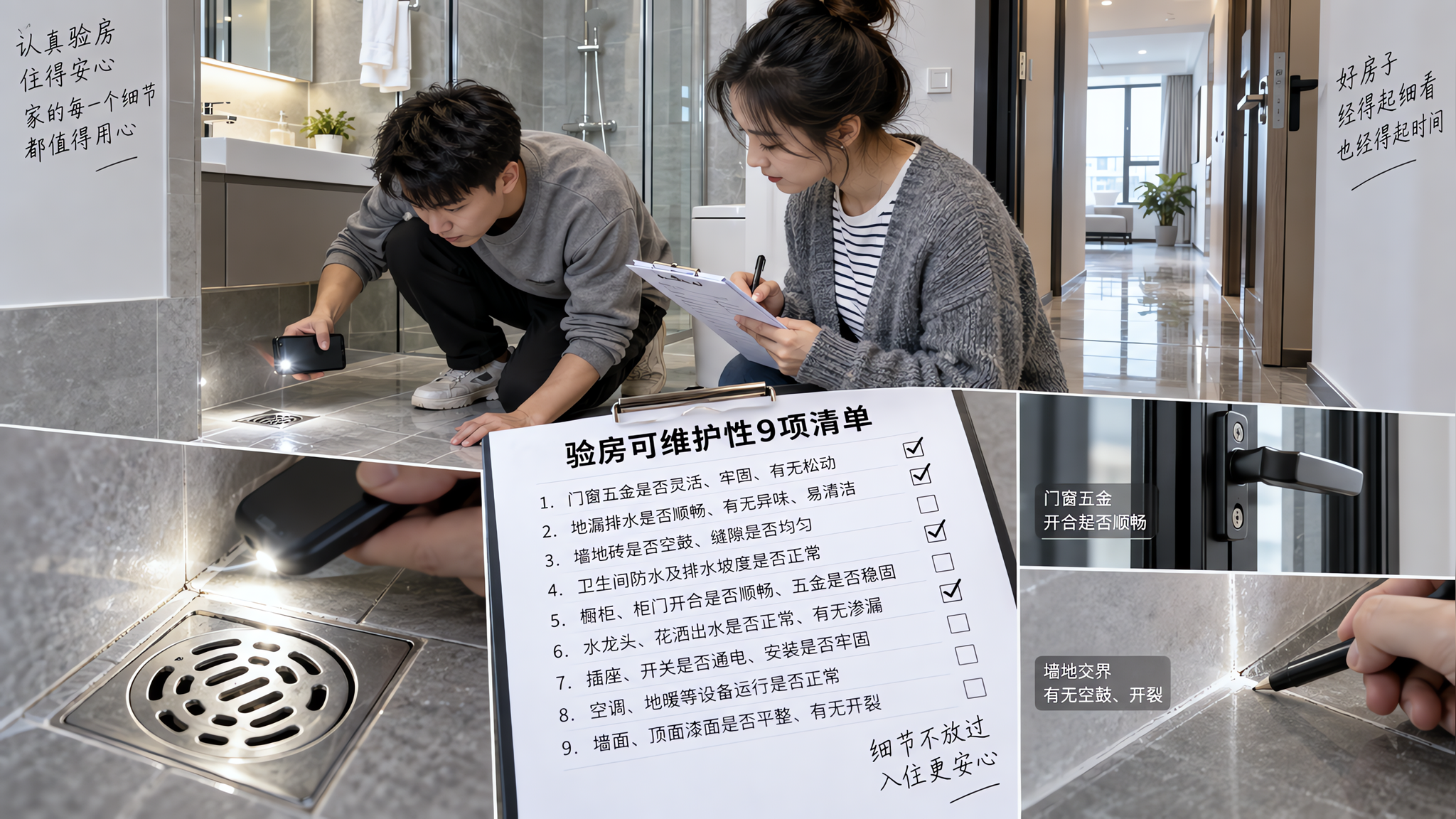精装房验收最该看：9个“可维护”细节