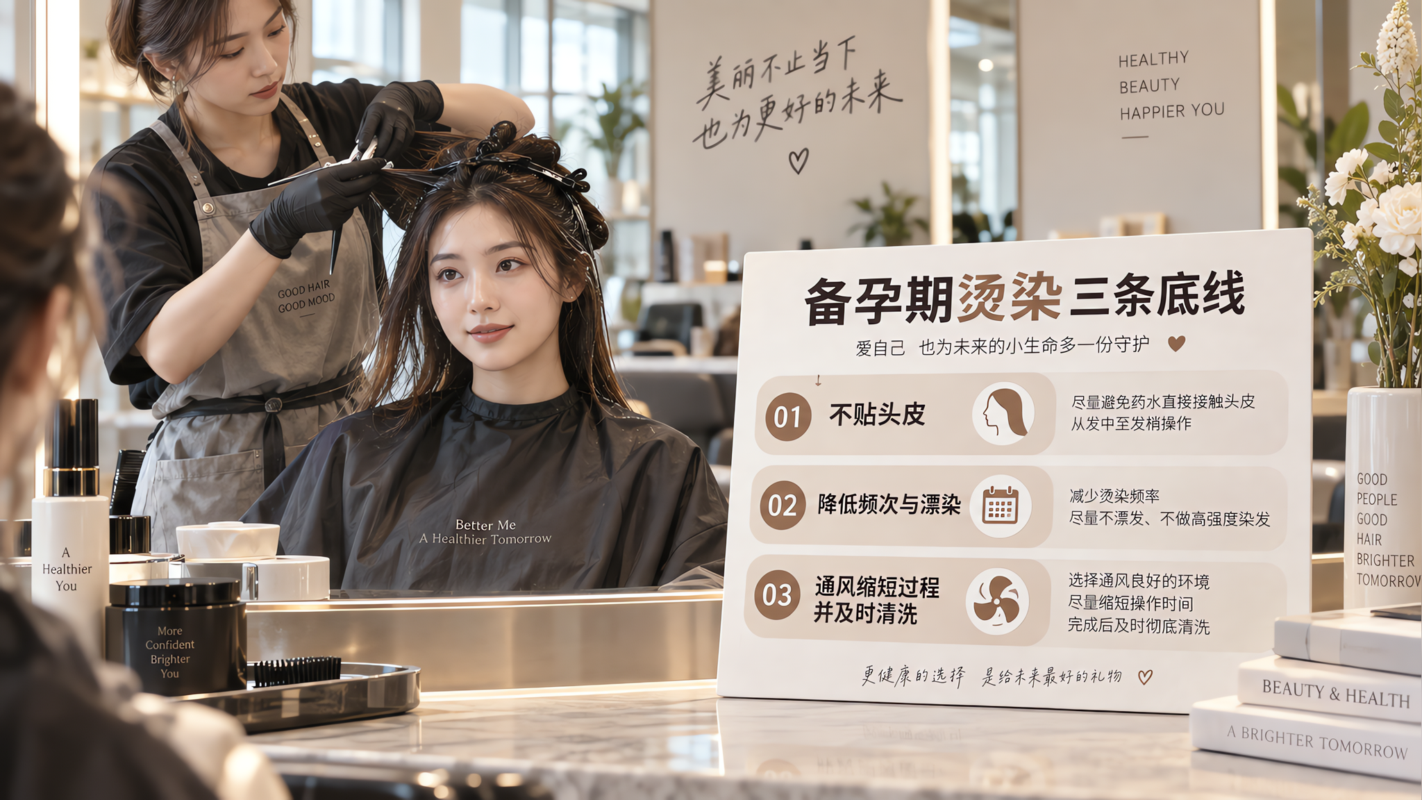 备孕想烫染别硬忍：守住3条线就够了