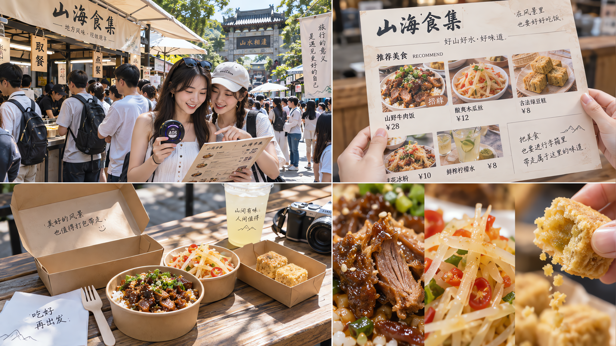 景区吃饭别点一大份：小份多样点单三件套