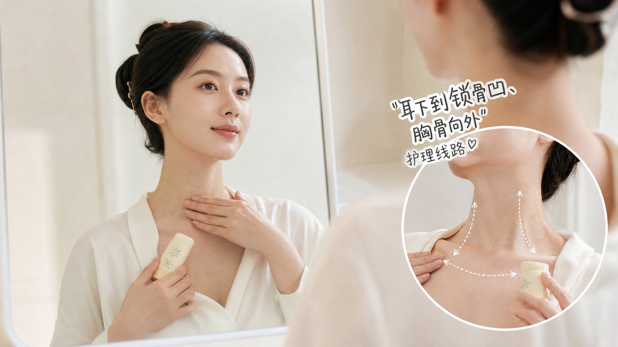 夏天胸颈总红痒起疹？这套叠涂+修护更稳