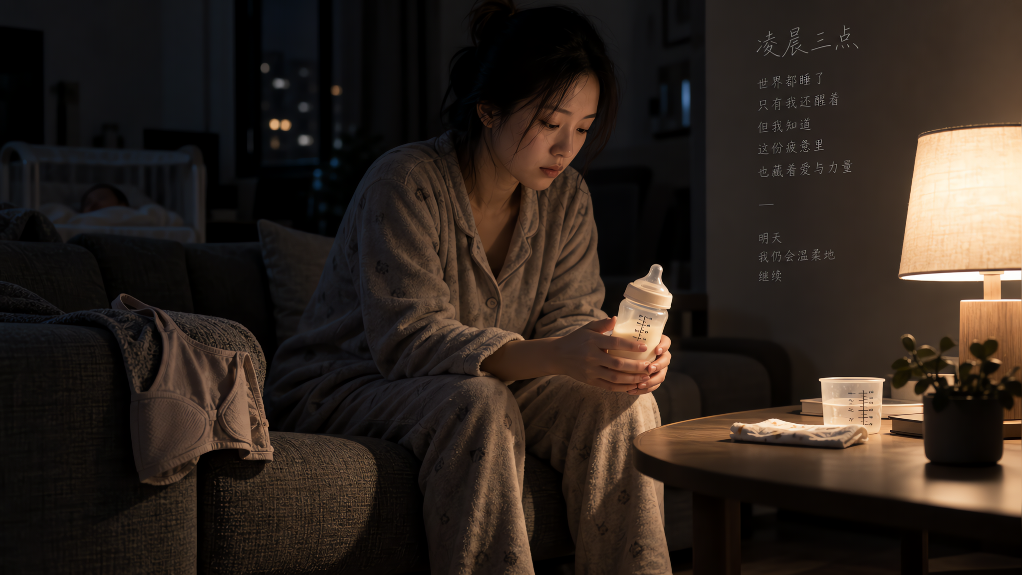 产后别再用奶量给自己打分：3步把你从数字里抱出来