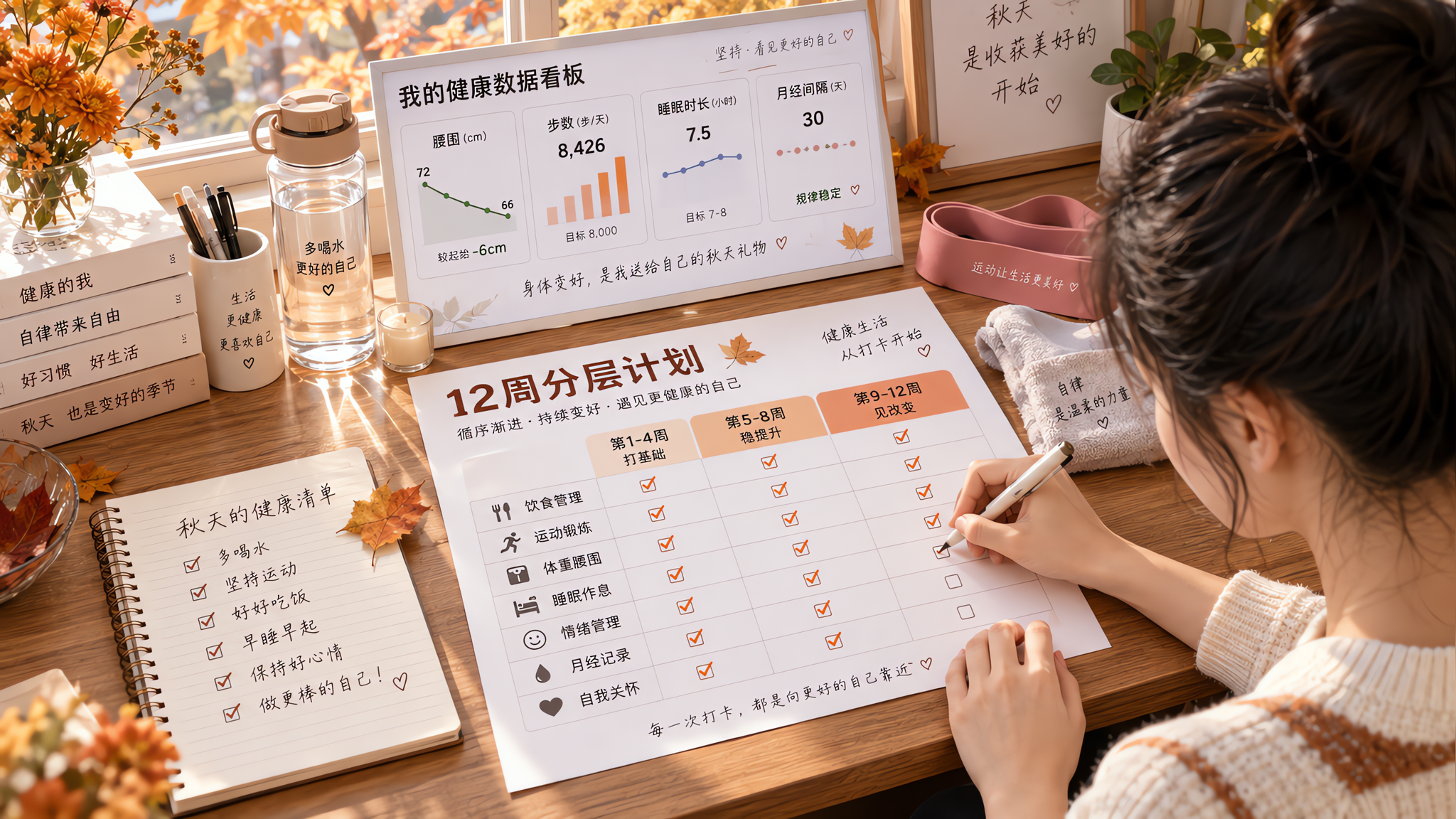 PCOS别再硬扛了：秋季12周分层计划，按步升级更稳