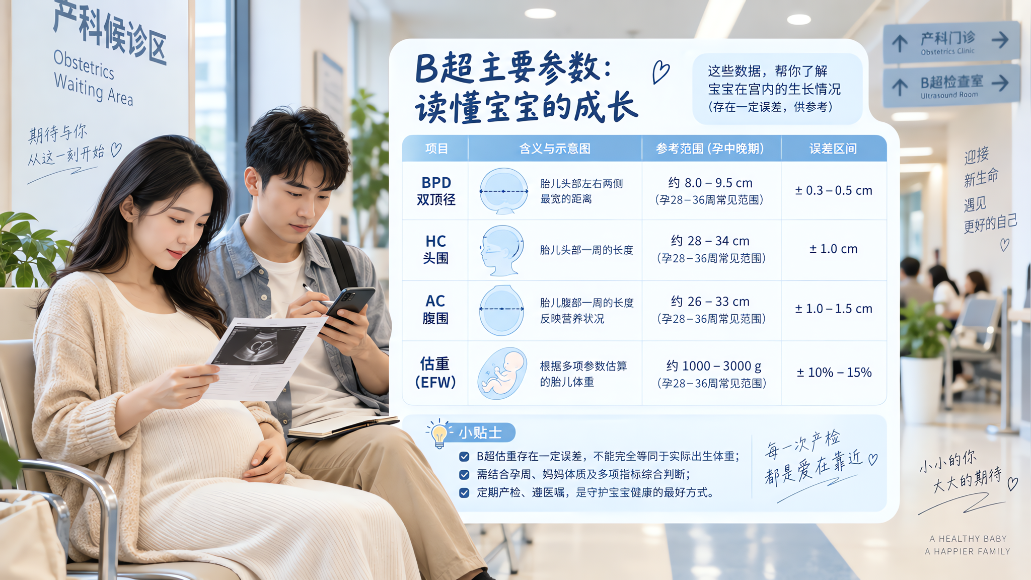 B超写“偏大”别急着判剖：看懂3个指标和6个提问