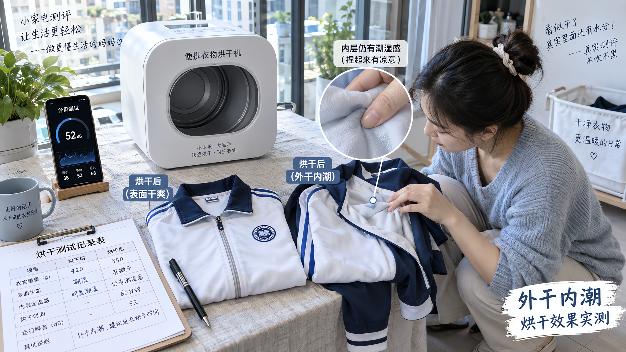 便携烘干机外干内潮还发臭？我踩过的3个坑