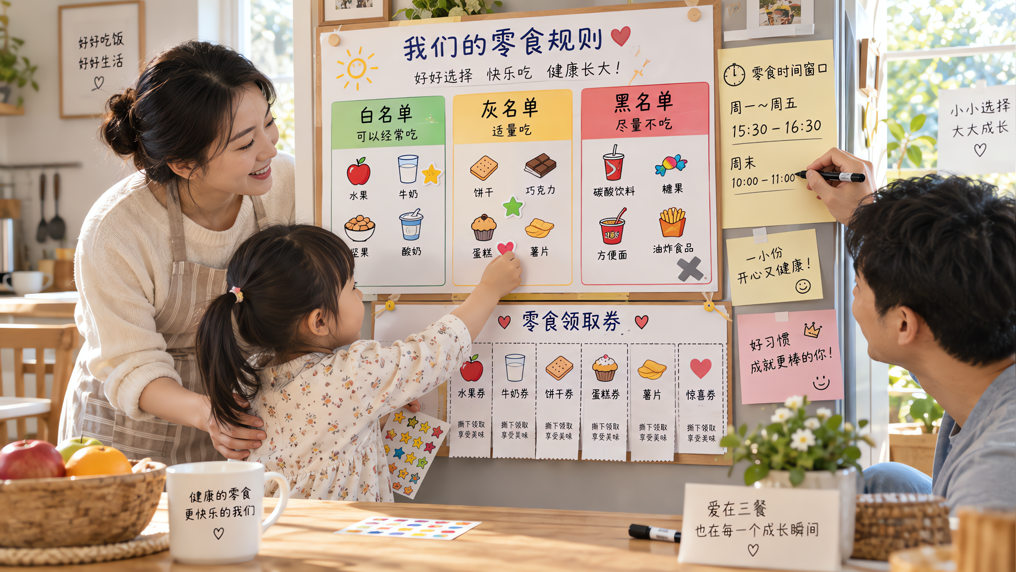 孩子吃零食吃到不吃饭？用“领取制度”一次立规矩