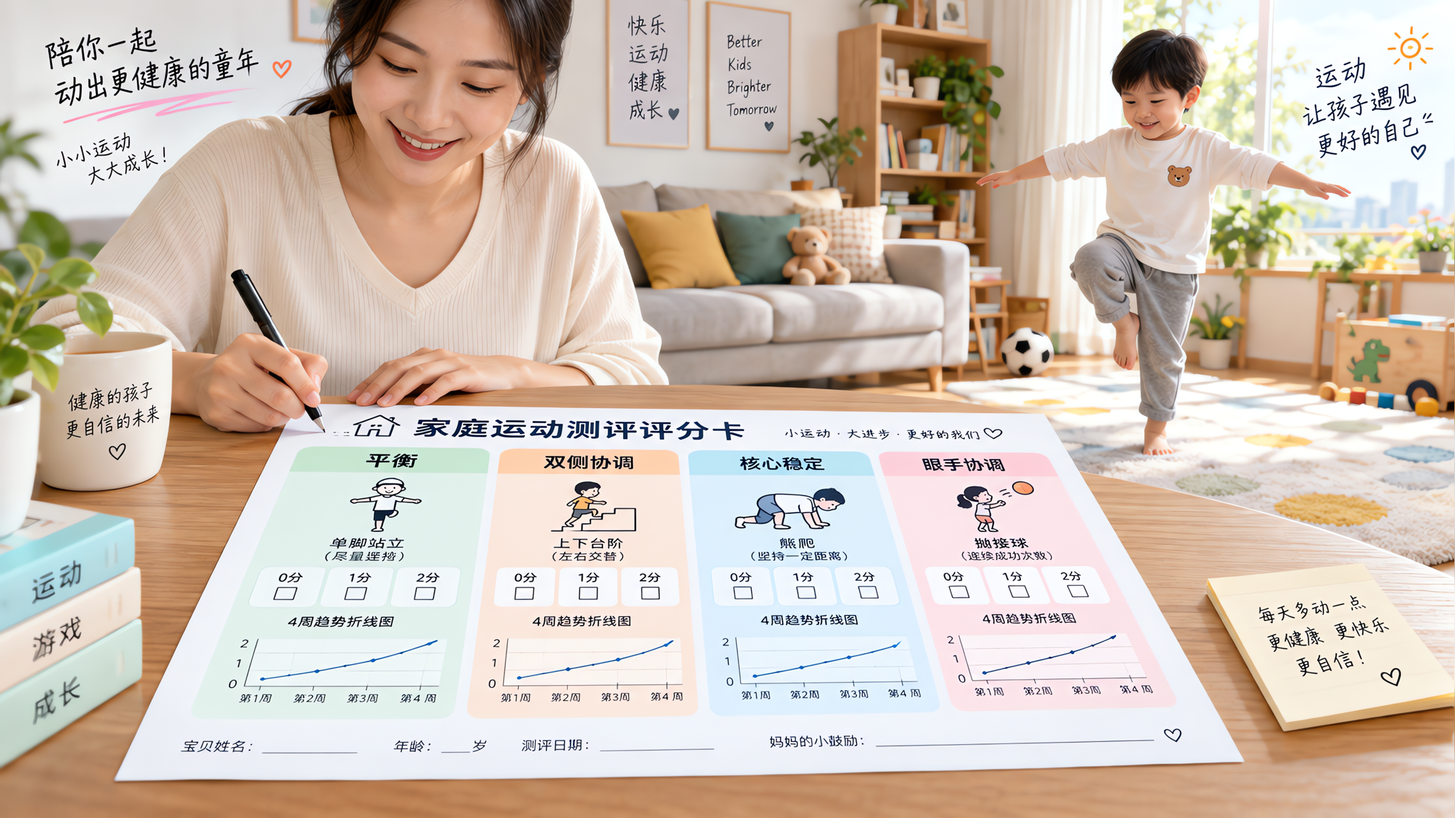 孩子总摔跤不一定是感统差 先做4维家庭测评