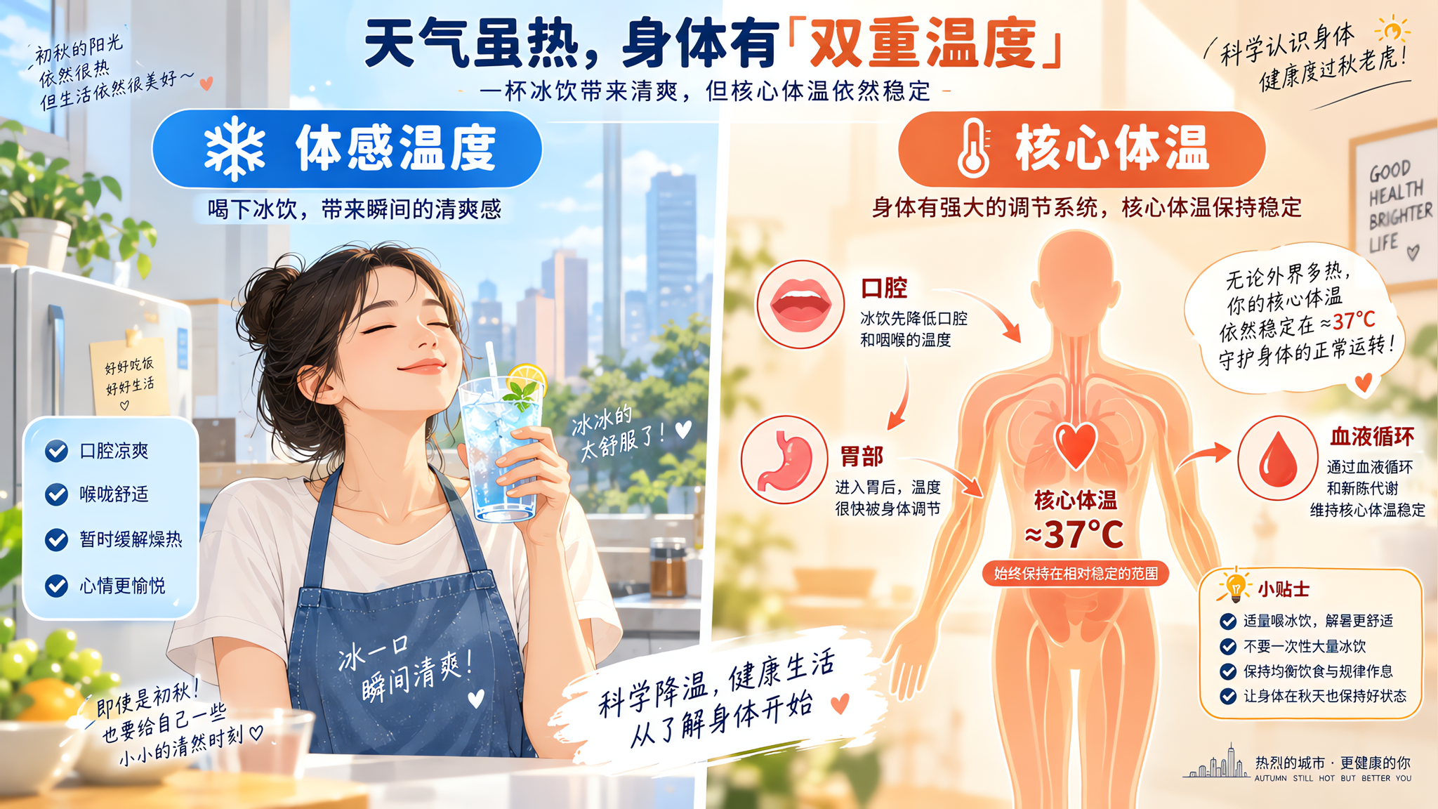 冰饮不等于“子宫变冷”：备孕更该管这3件事