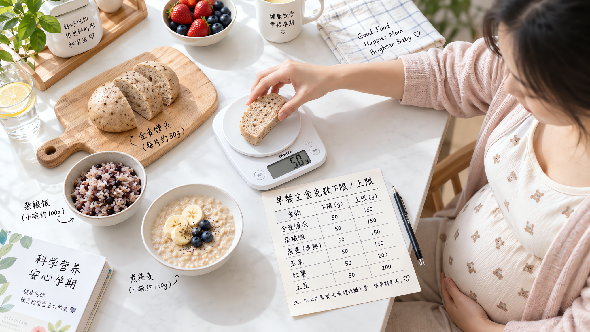 早餐主食吃太少，晨糖反而更高？给你碳水下限克数表