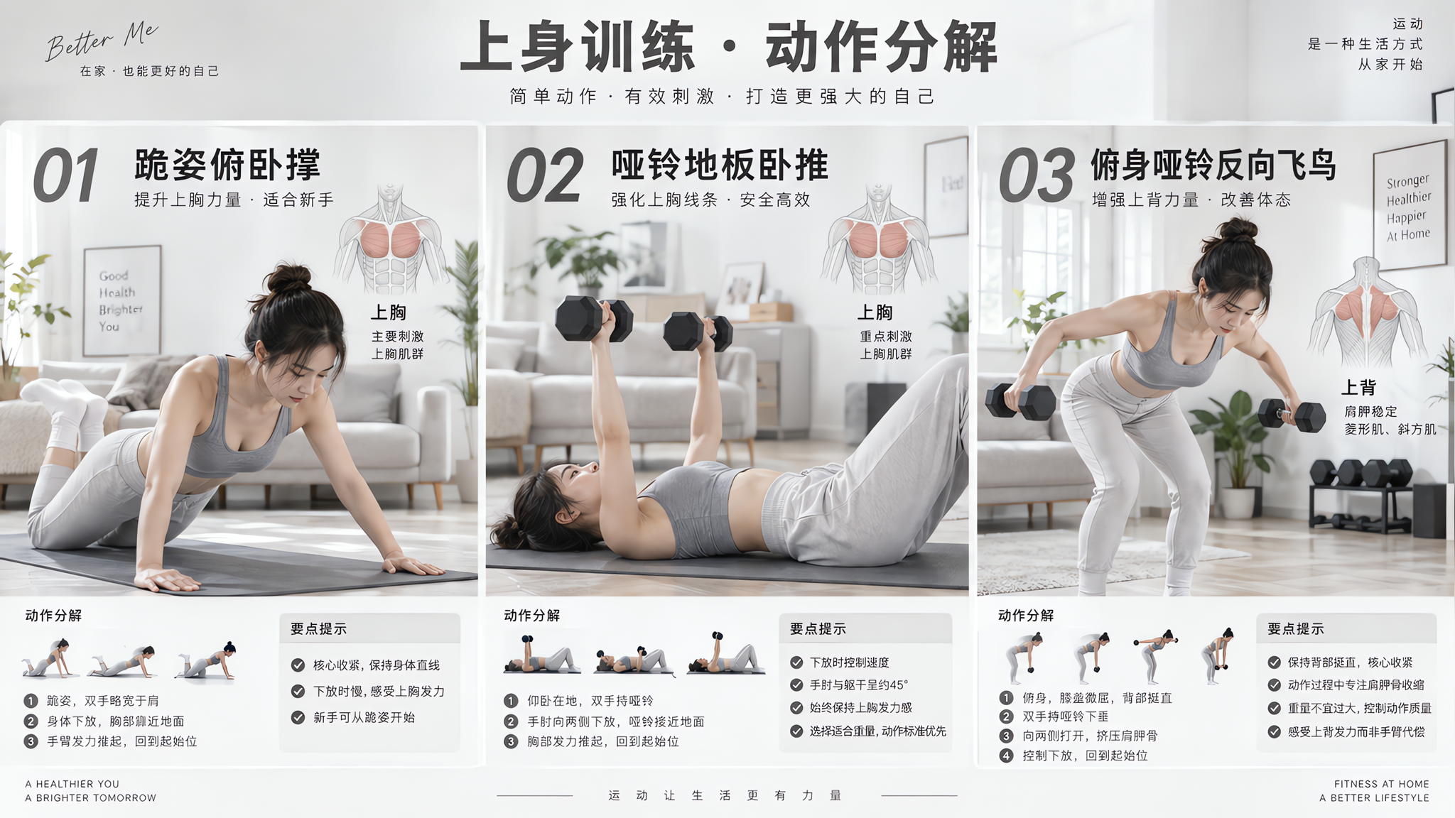 针织开衫一穿就显上身塌？10分钟练回自然挺