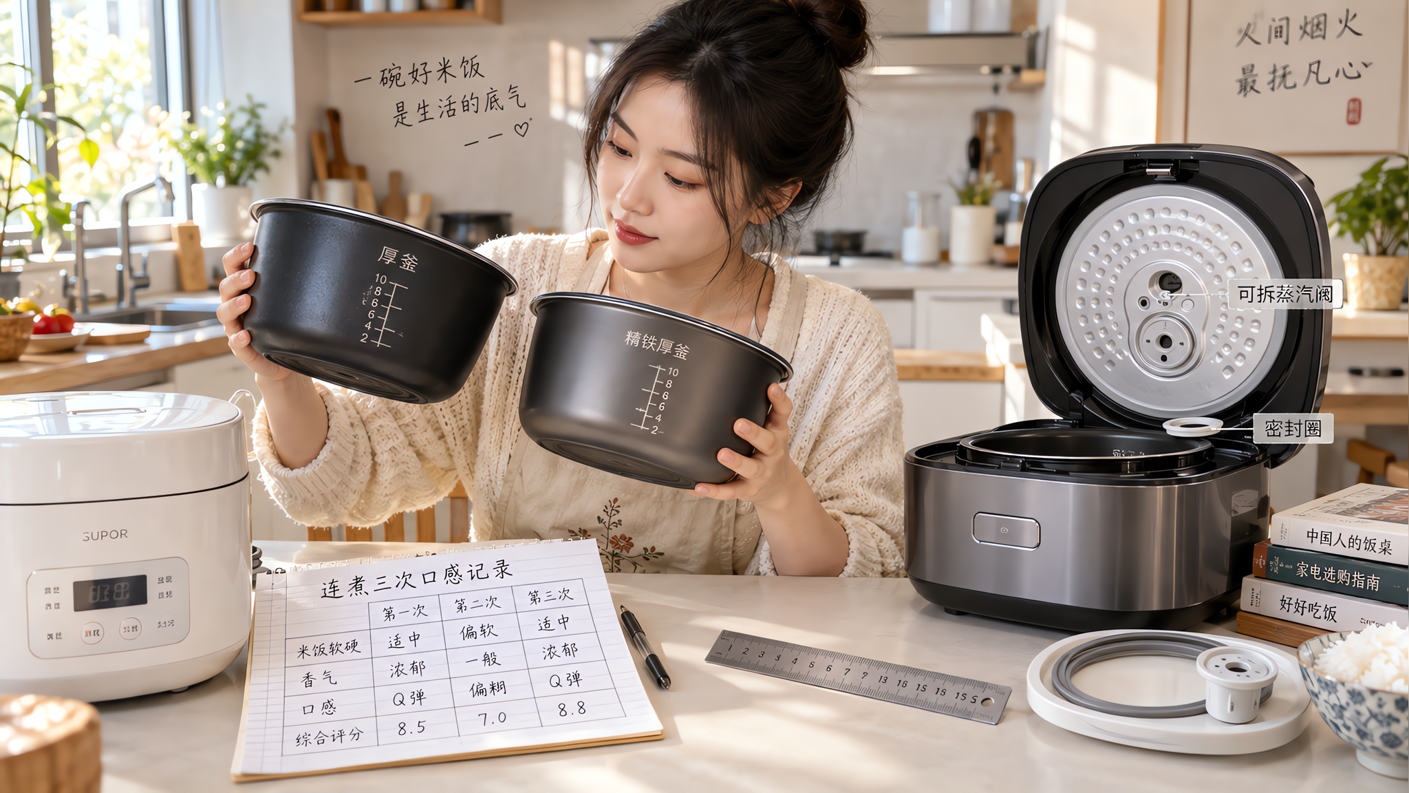 电饭煲别信IH噱头：看这5项才不夹生不糊底