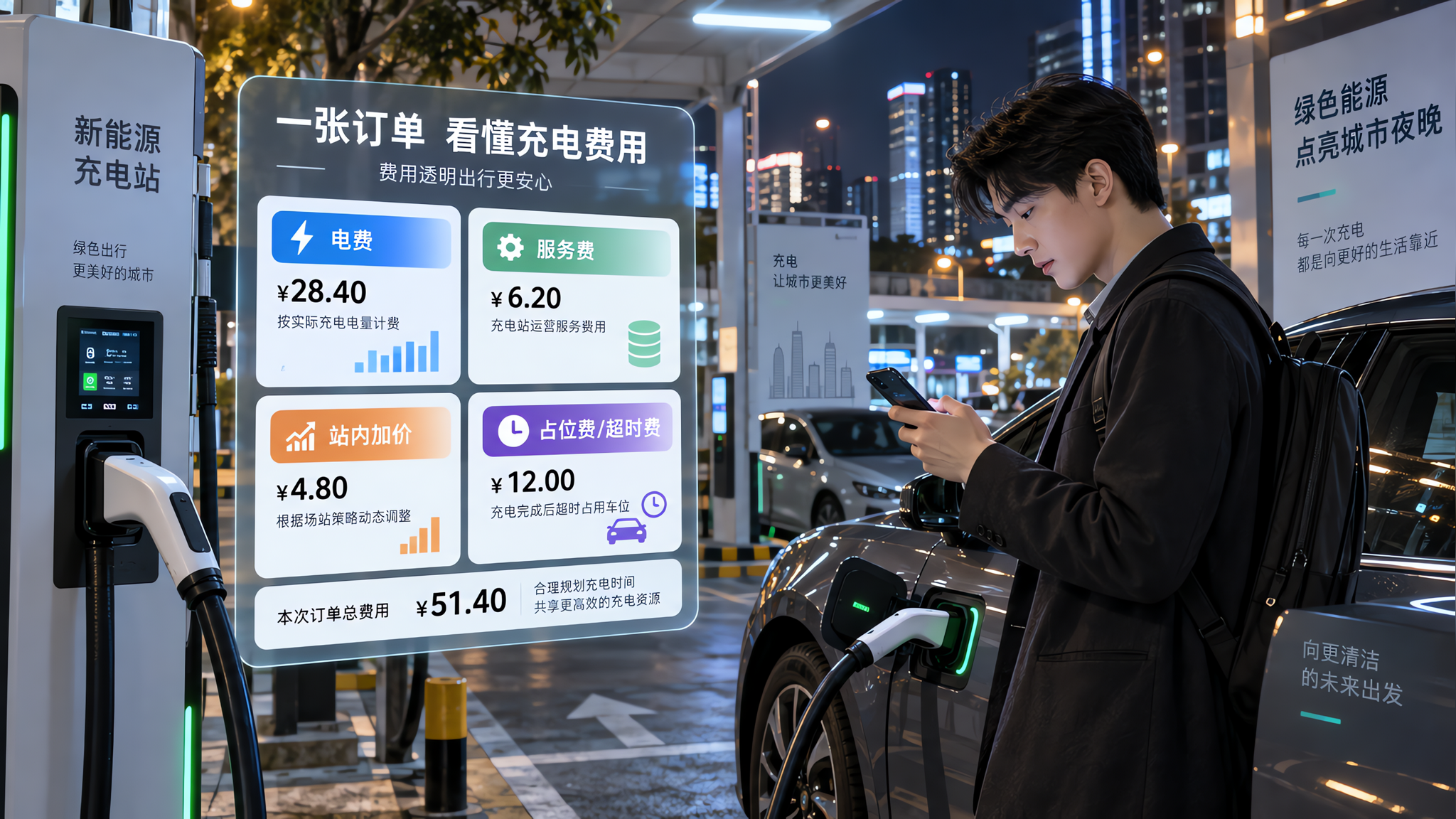 充电账单突然翻倍？3分钟看懂服务费占位费套路