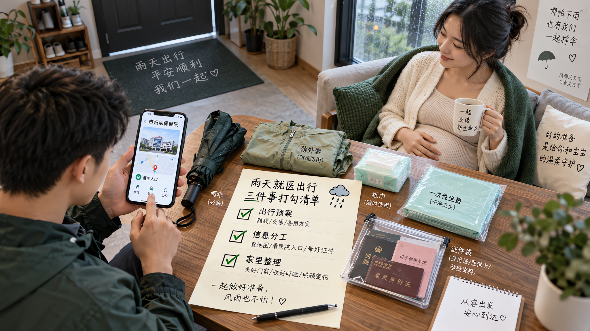 双杠后别只说别怕：准爸爸一周三件事就够了