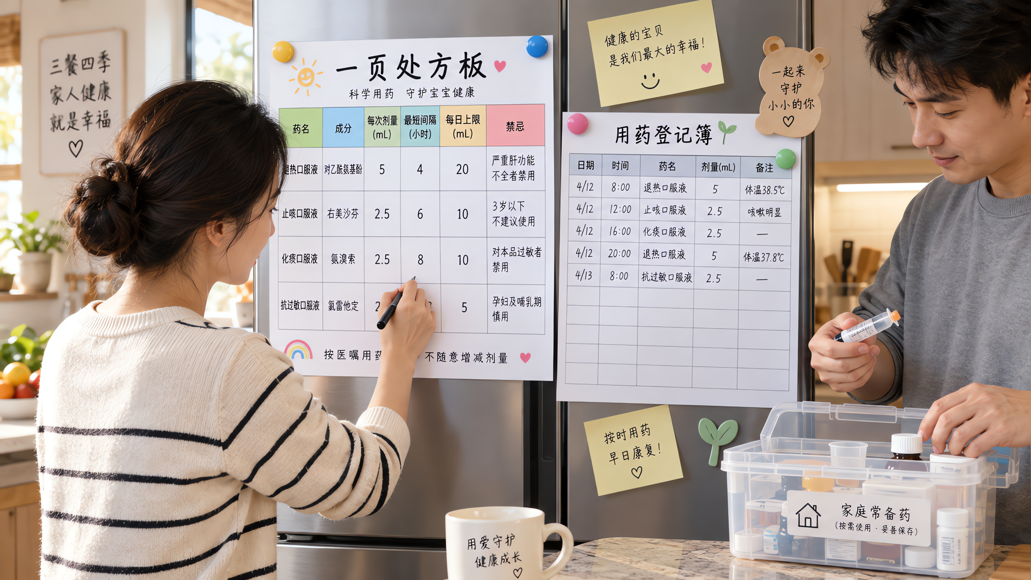 孩子药被重复喂了？3步建家庭用药规矩