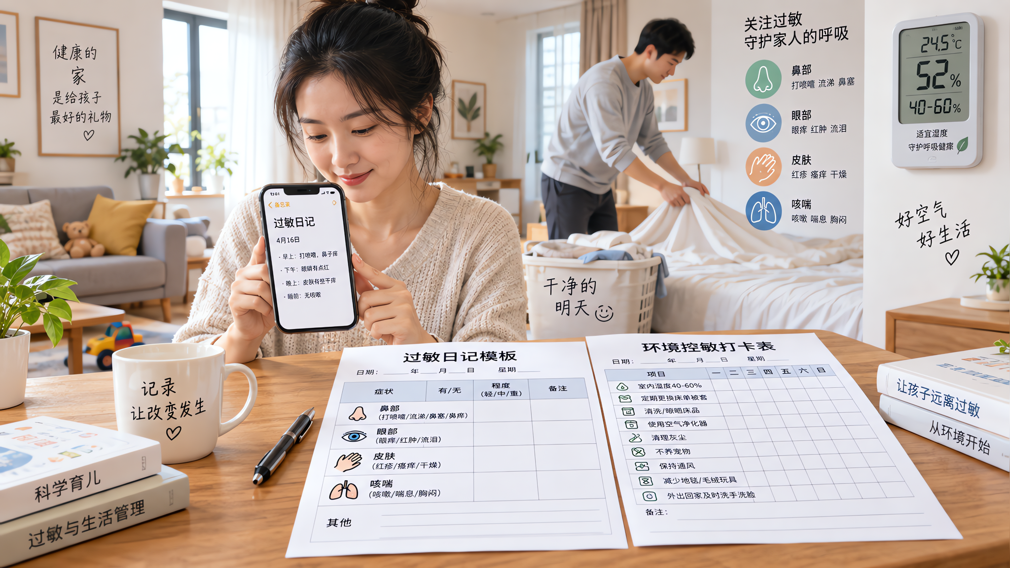 孩子过敏老反复？先别戒口，用30秒日记揪出真凶